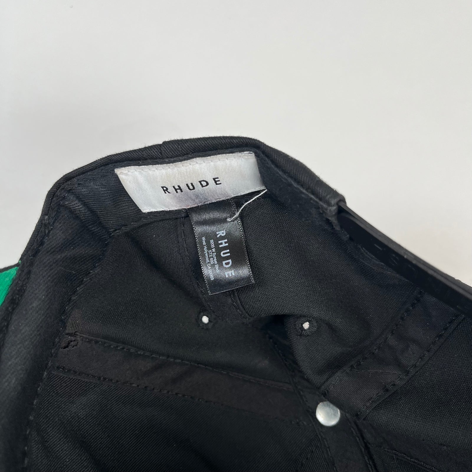 Rhude Black Eagle Souvenir Cap