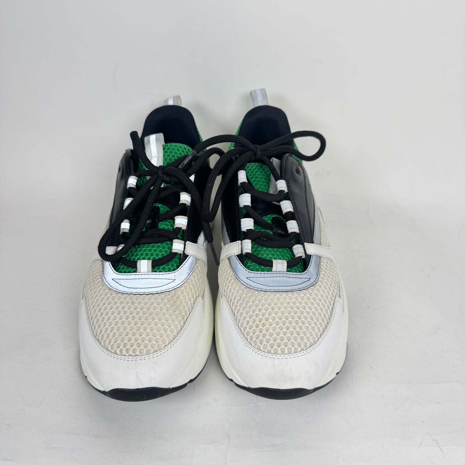 Dior B22 White/Green Sneaker Size 44