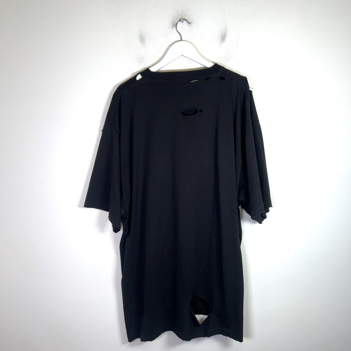 Balenciaga Destroyed Oversized T-Shirt