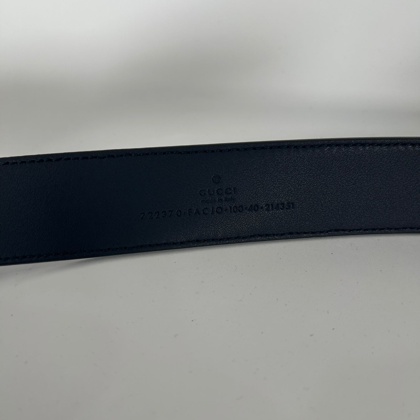 Gucci GG Supreme Belt Size 38