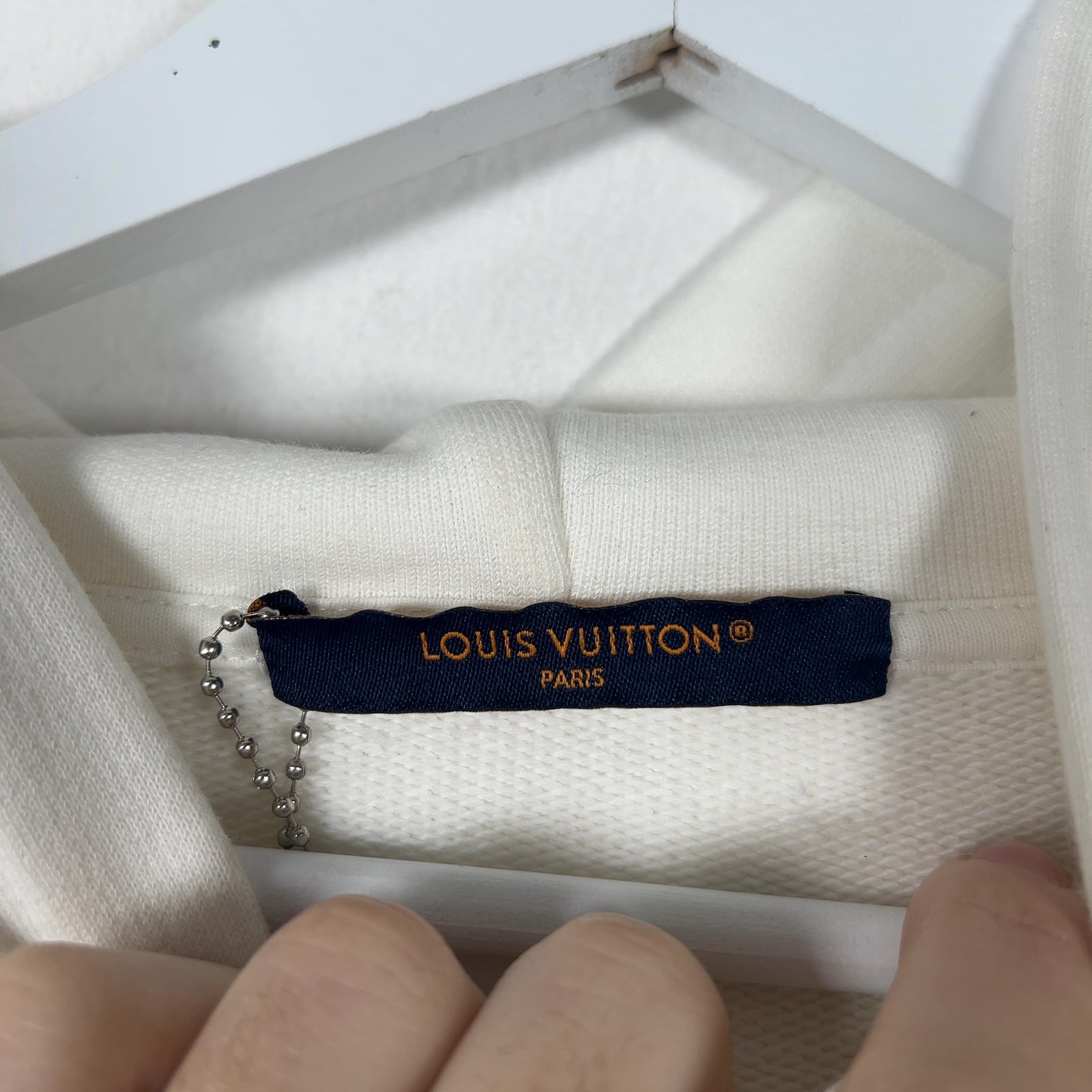 Louis Vuitton Embossed Logo Hoodie