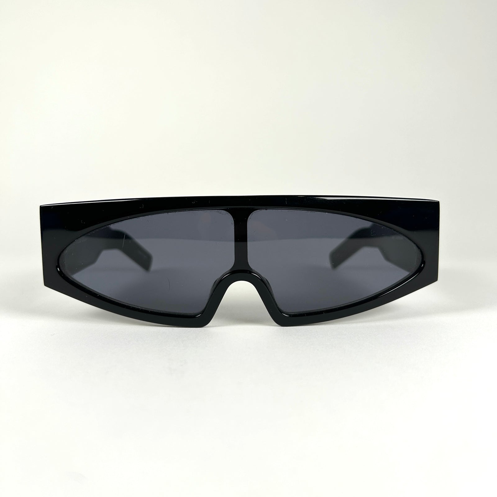 Rick Owens SS20 Tecuatl Gene Black Sunglasses