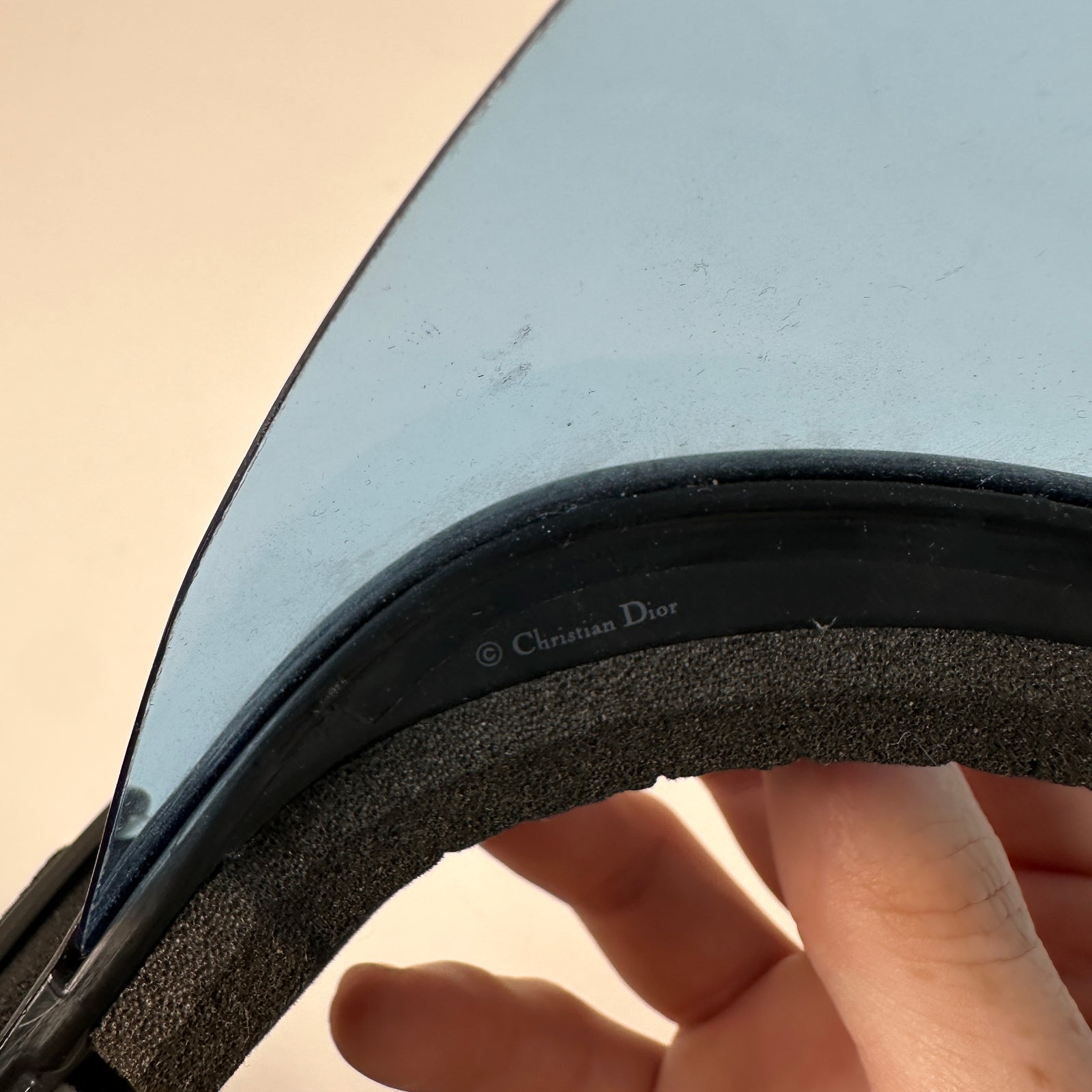 Dior Blue Visor