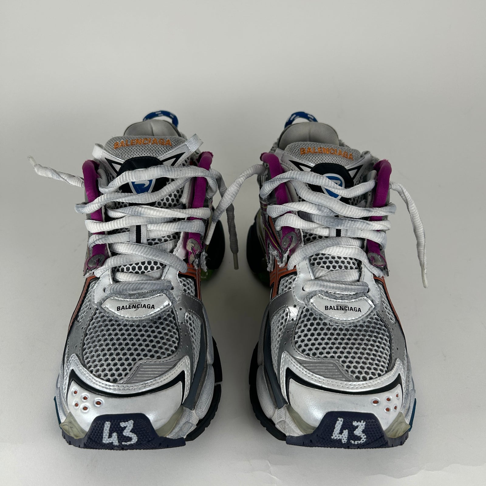 Balenciaga Multicolor Runners Size 43