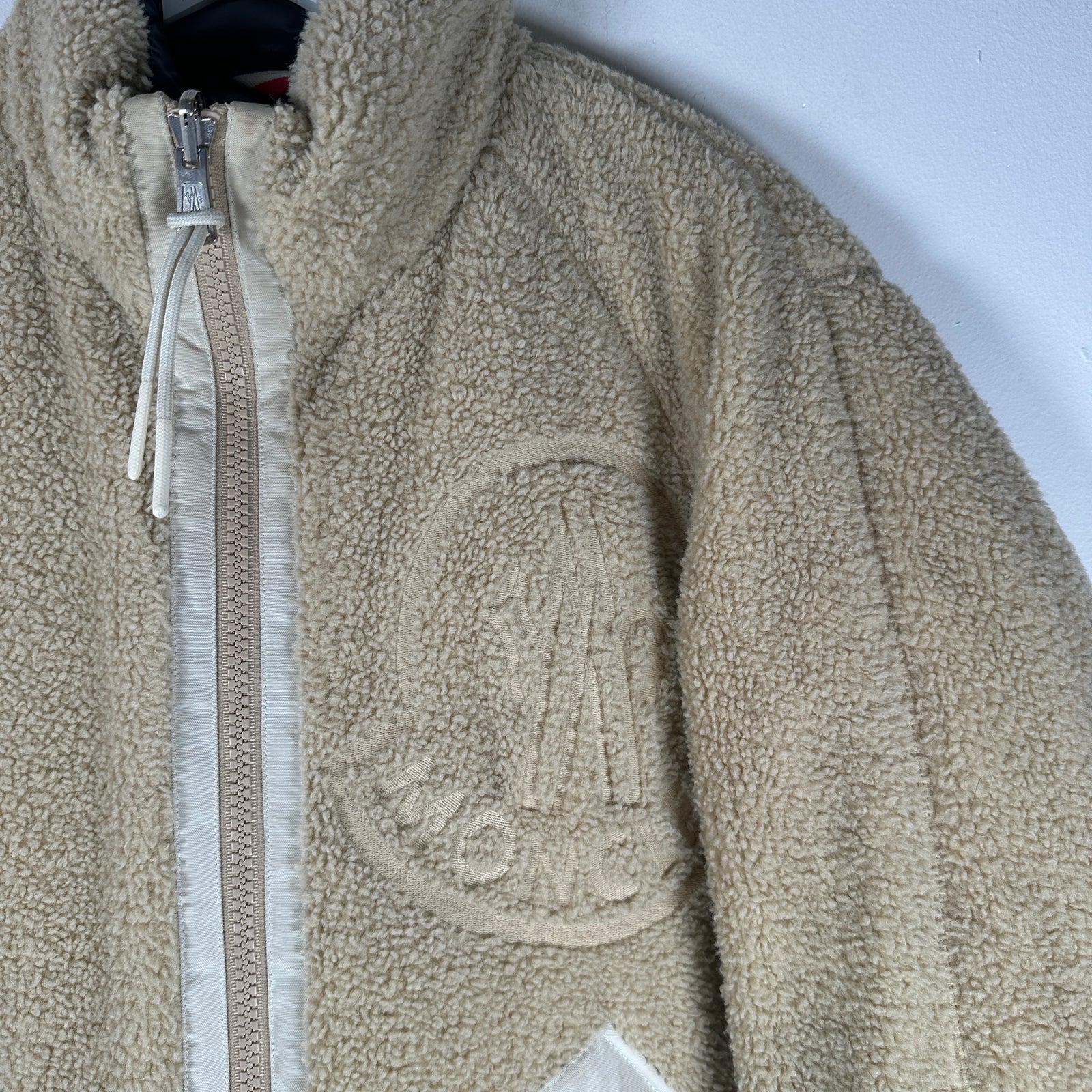 Moncler Navy Reversible Puffer Size M
