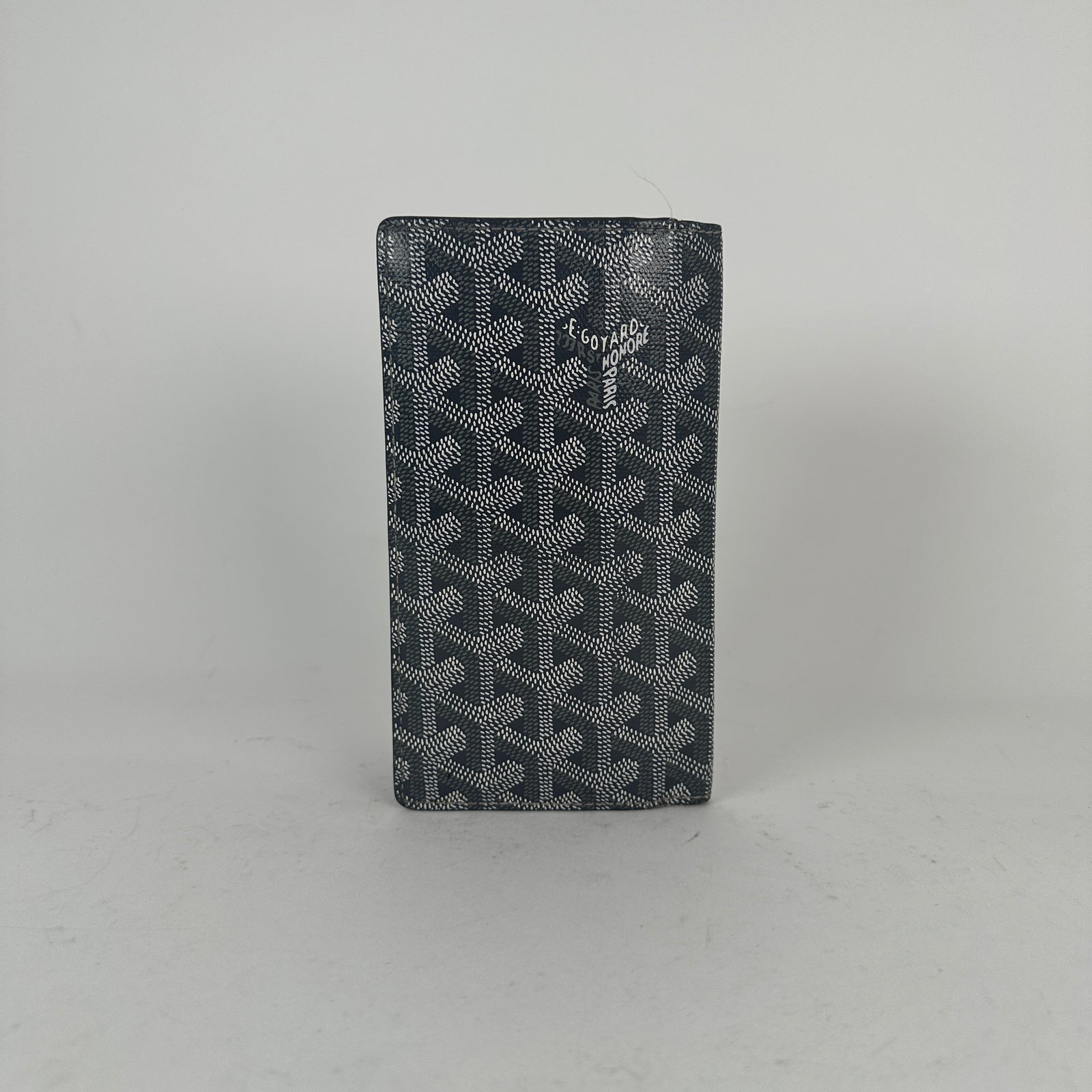 Goyard Saint Lambert Grey Goyardine Wallet