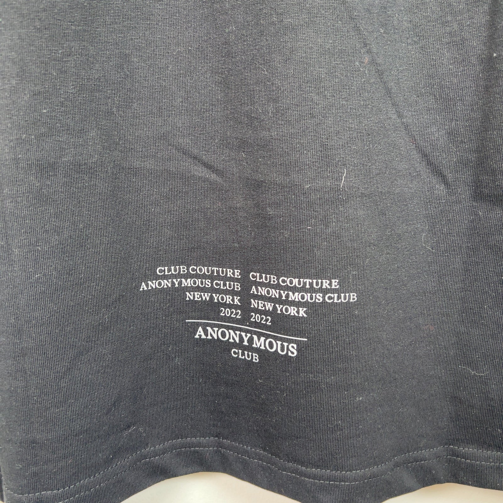 Anonymous Club 'Club Couture' Oversized Graphic T-Shirt