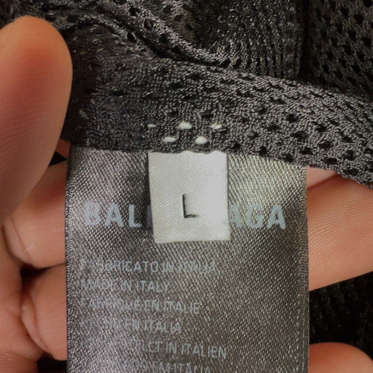 Balenciaga 3B Oversized Lambskin Track Jacket