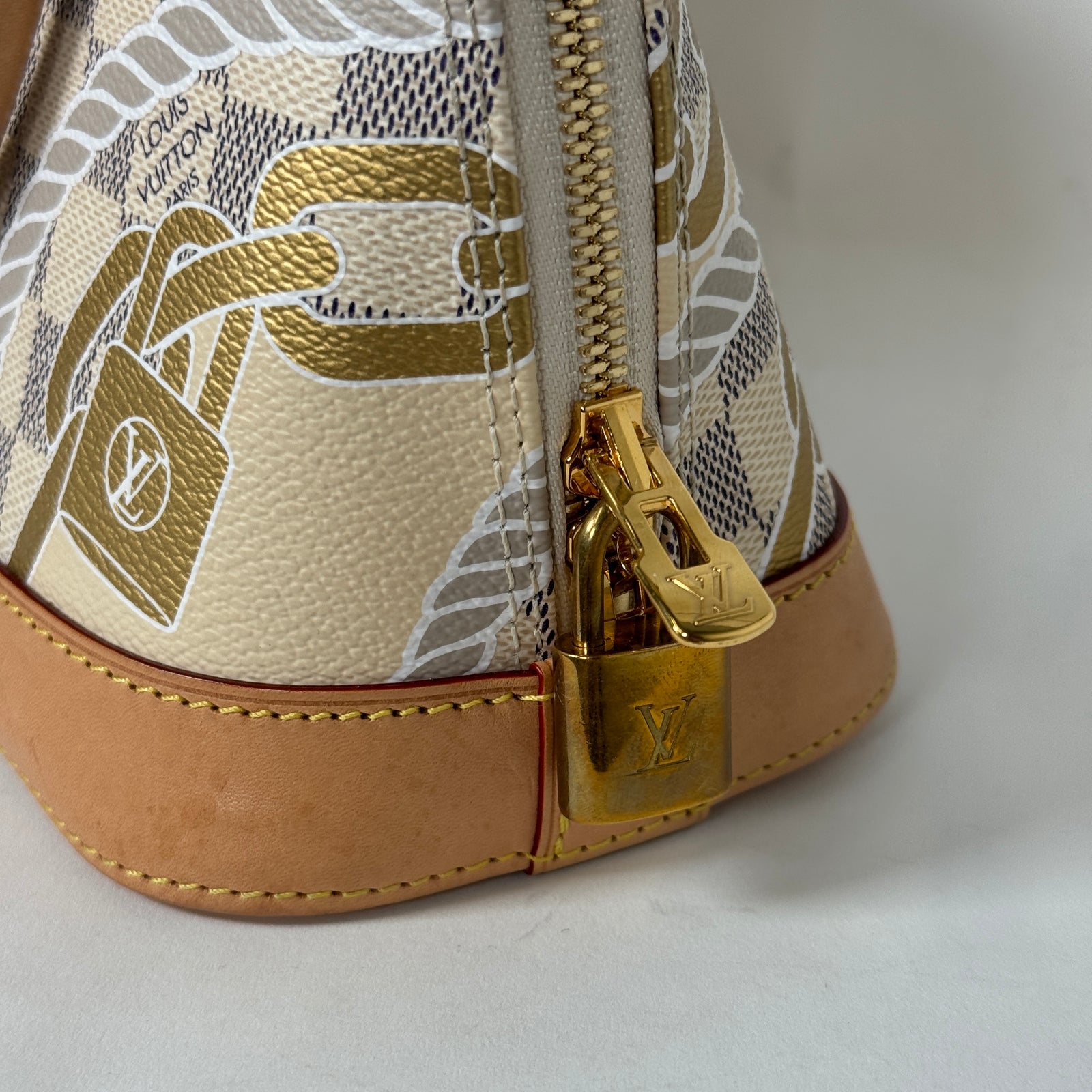 Louis Vuitton Limited Edition Nautical Damier Azur Alma BB