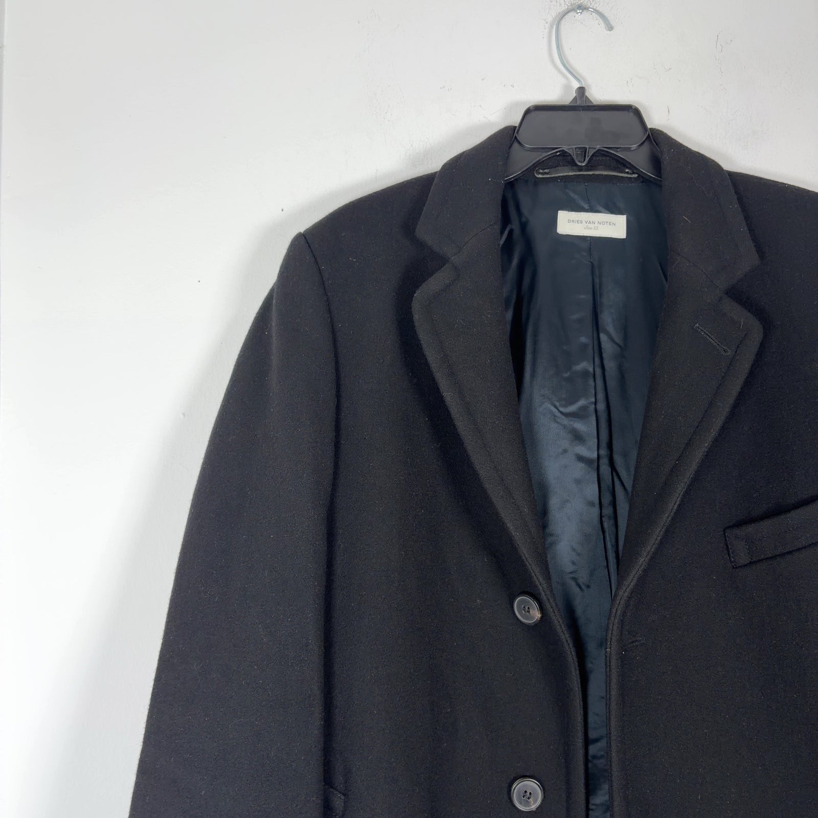 Dries Van Noten Wool Trench Coat