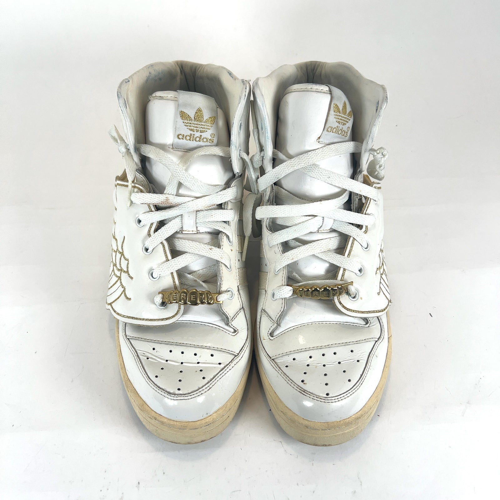 Jeremy Scott x Adidas SS10 Golden Wings Hightop Sneakers