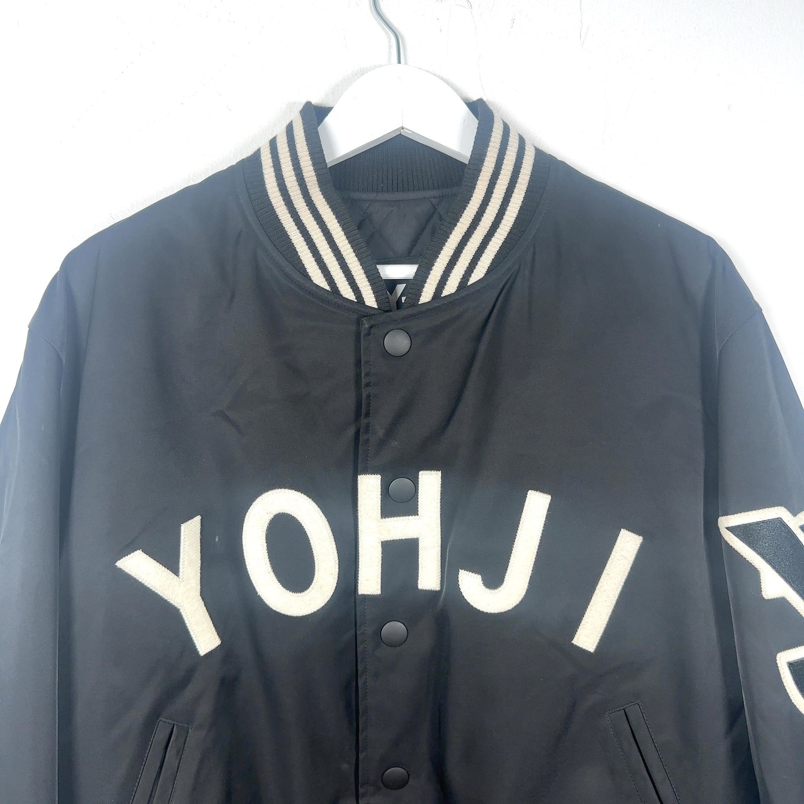 Yohji Yamamoto x Adidas Y-3 Logo Bomber Jacket