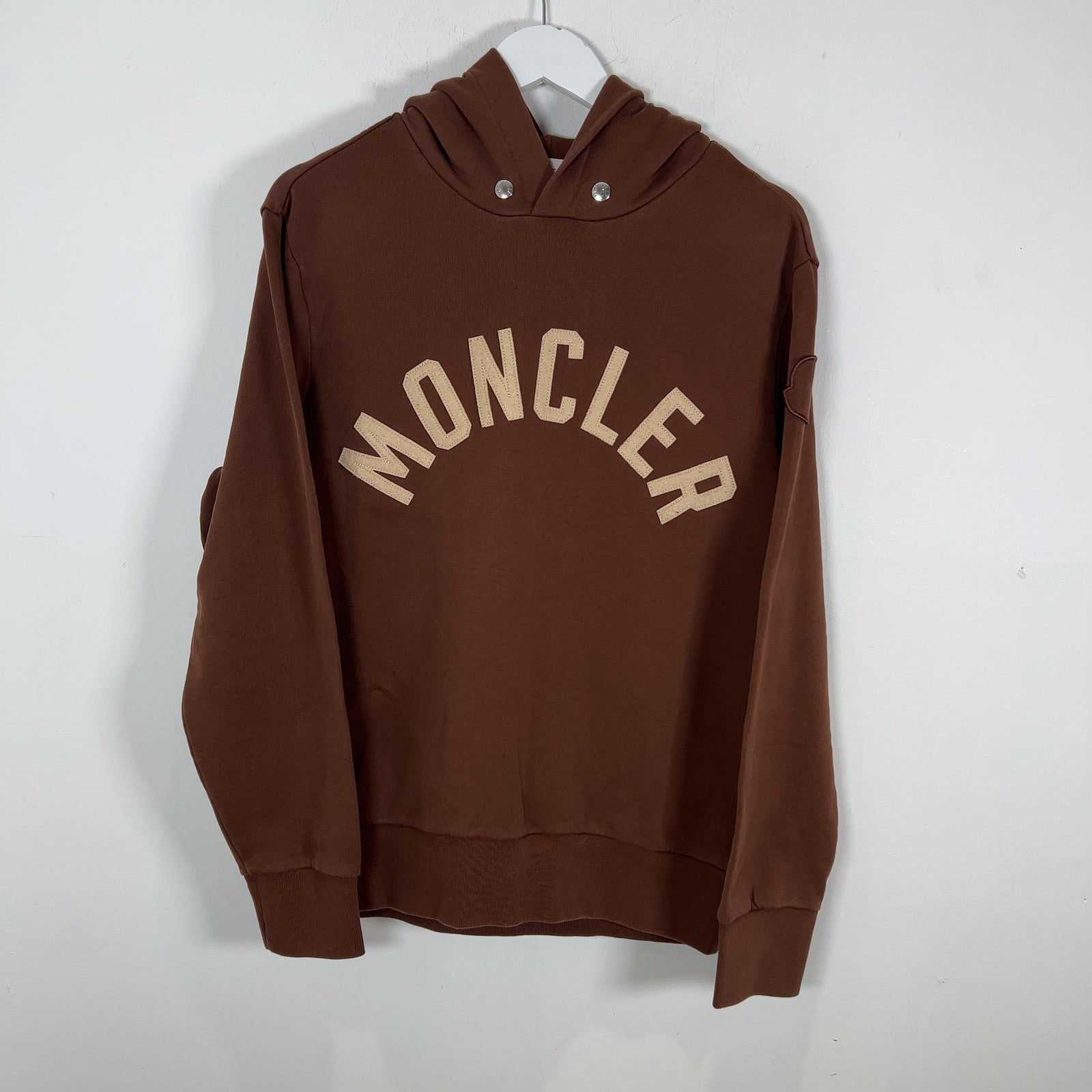 Moncler Spell Out Logo Hoodie