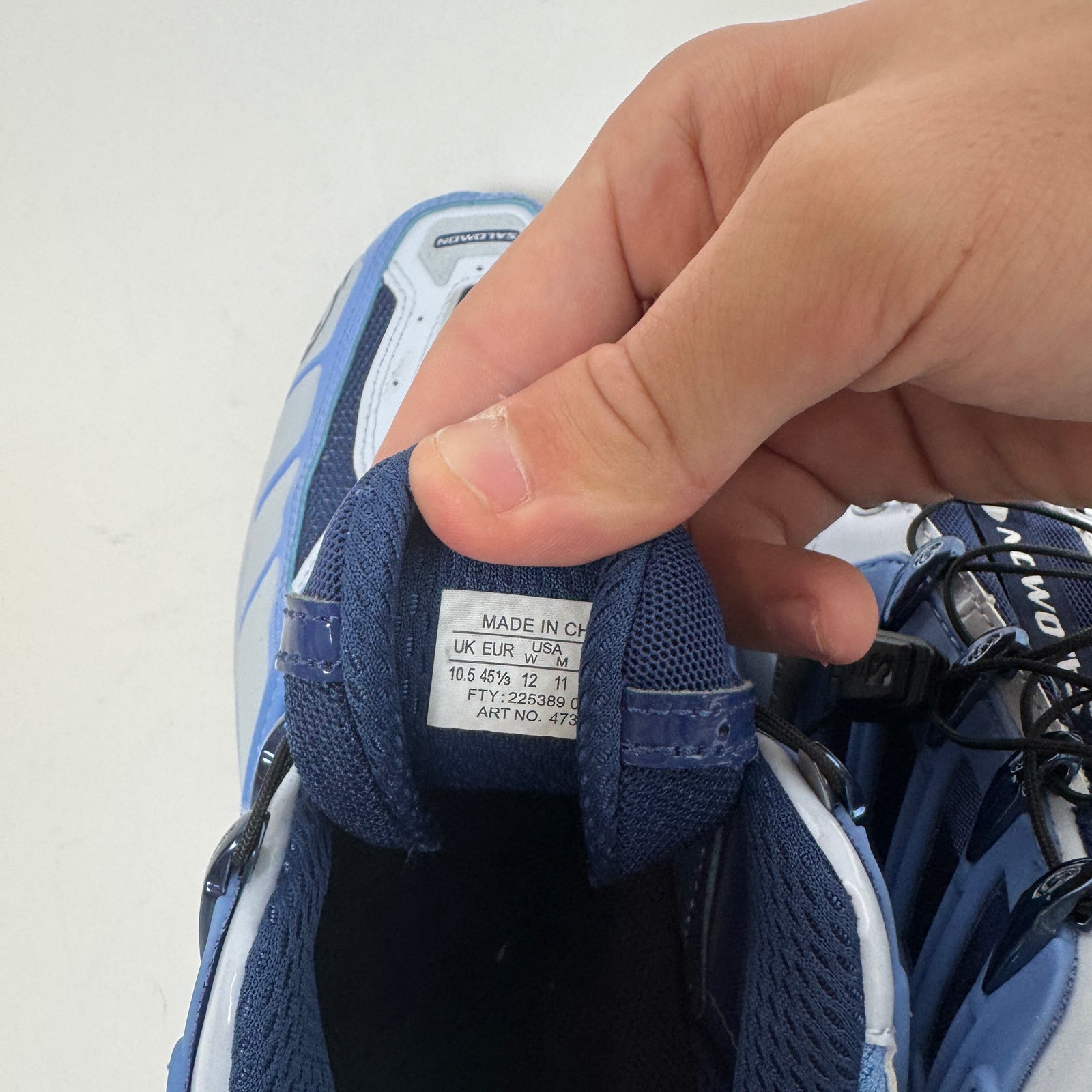 MM6 Maison Margiela x Salomon Heather Blue ACS Pro Sneaker Size 11