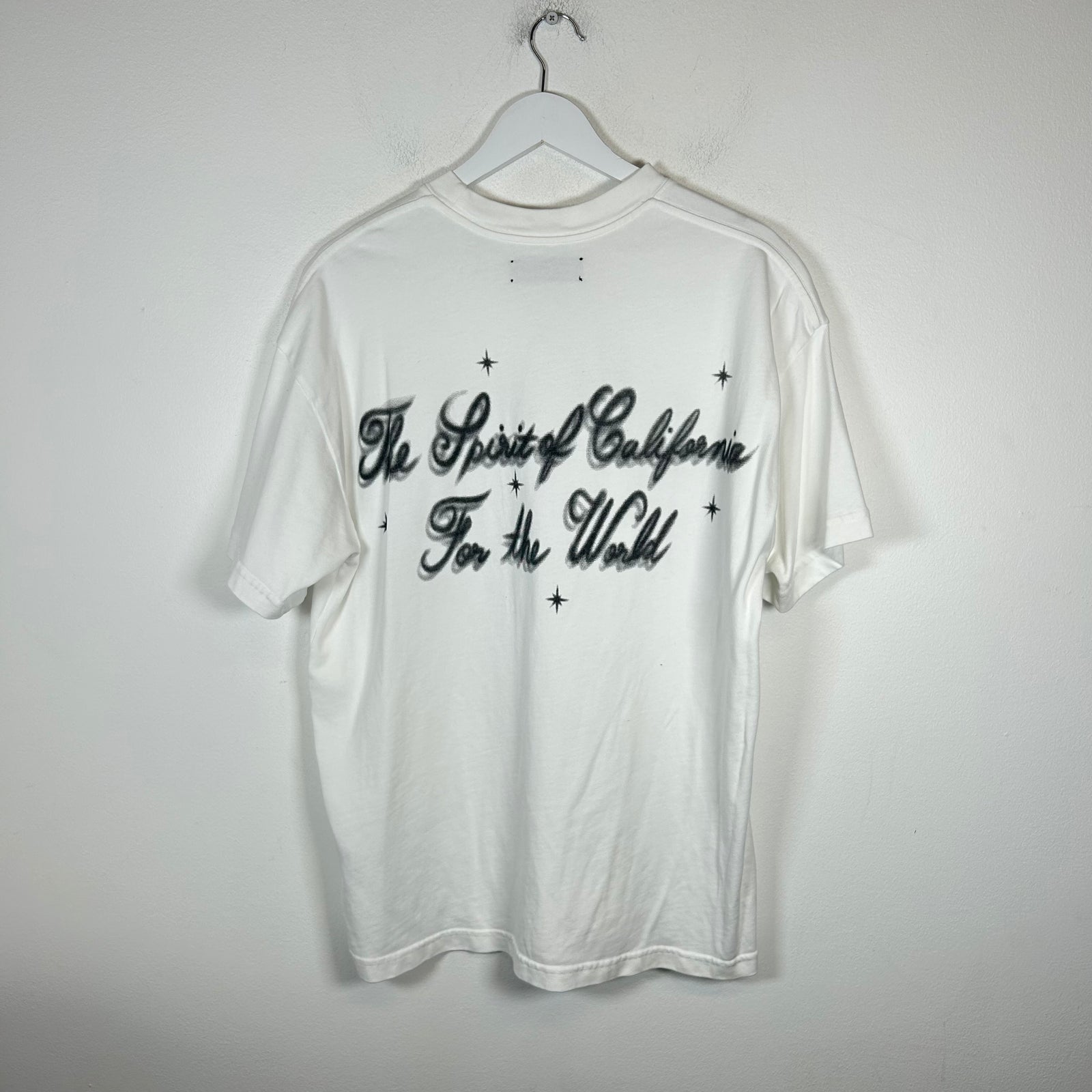 Amiri White Airbrush Cherub T-shirt Size S