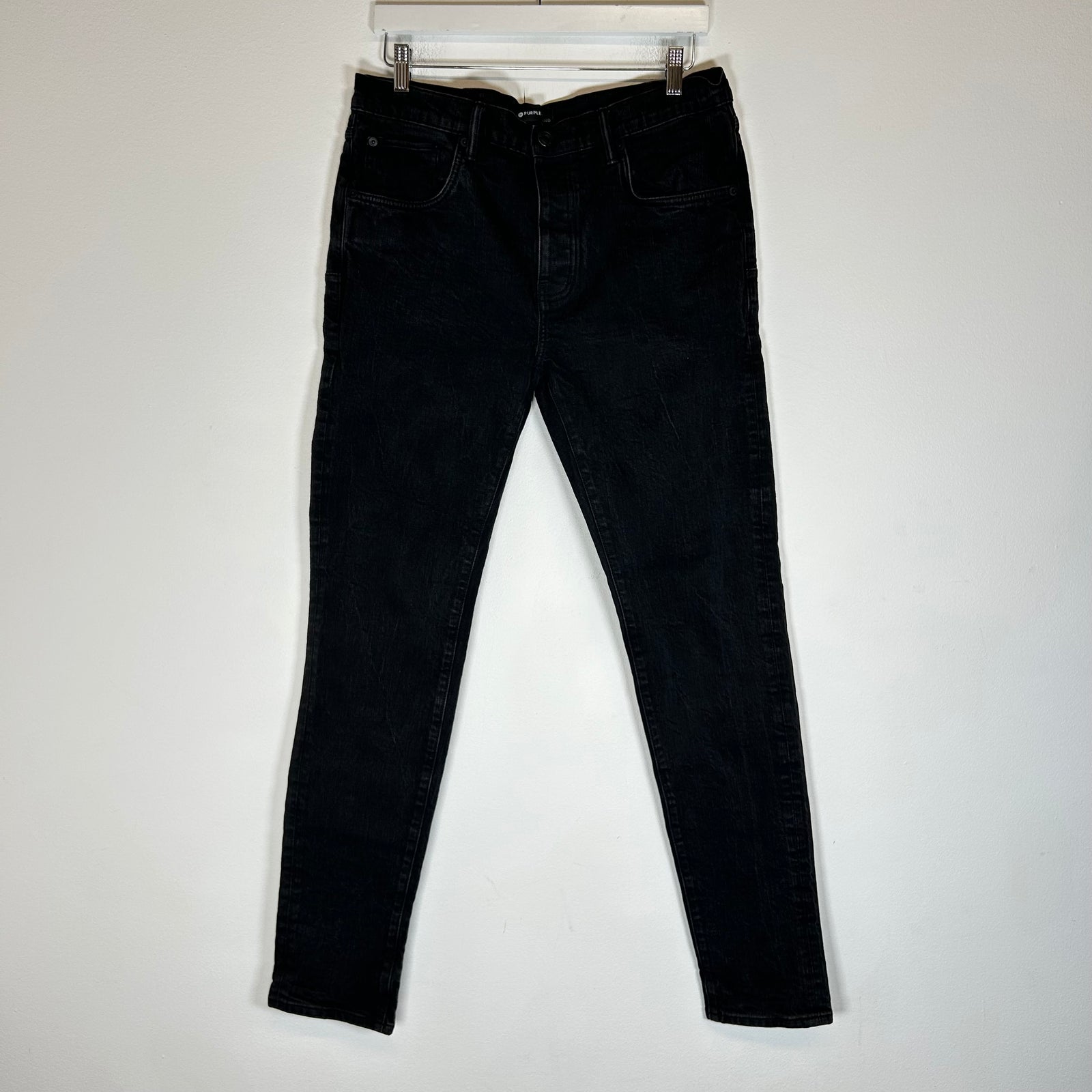 Purple Brand Black Denim Jeans Size 36