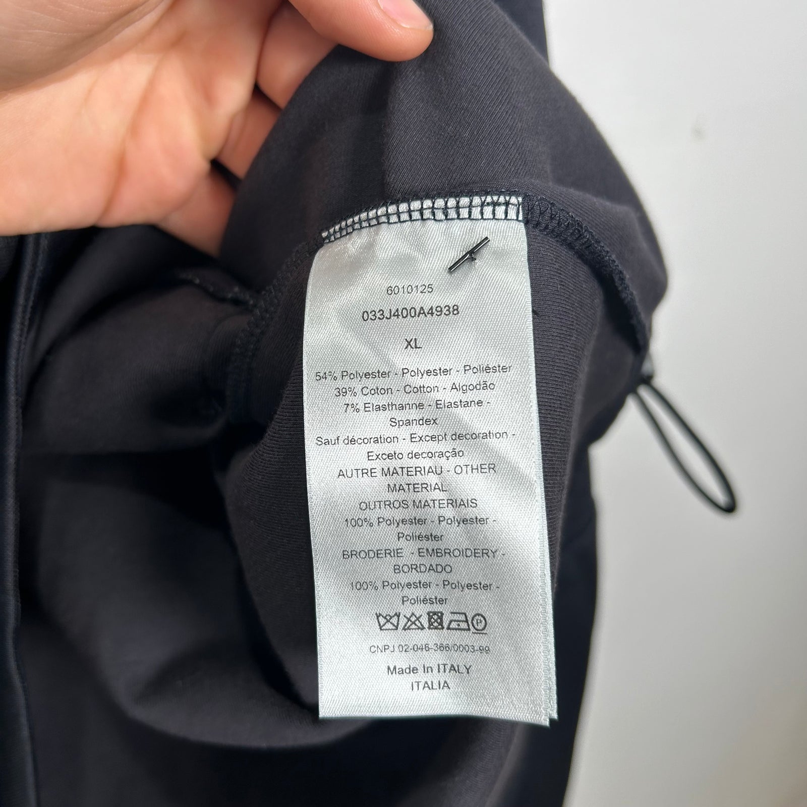 Dior x Shawn Stussy Blurred Oblique Anorak Jacket Size XL