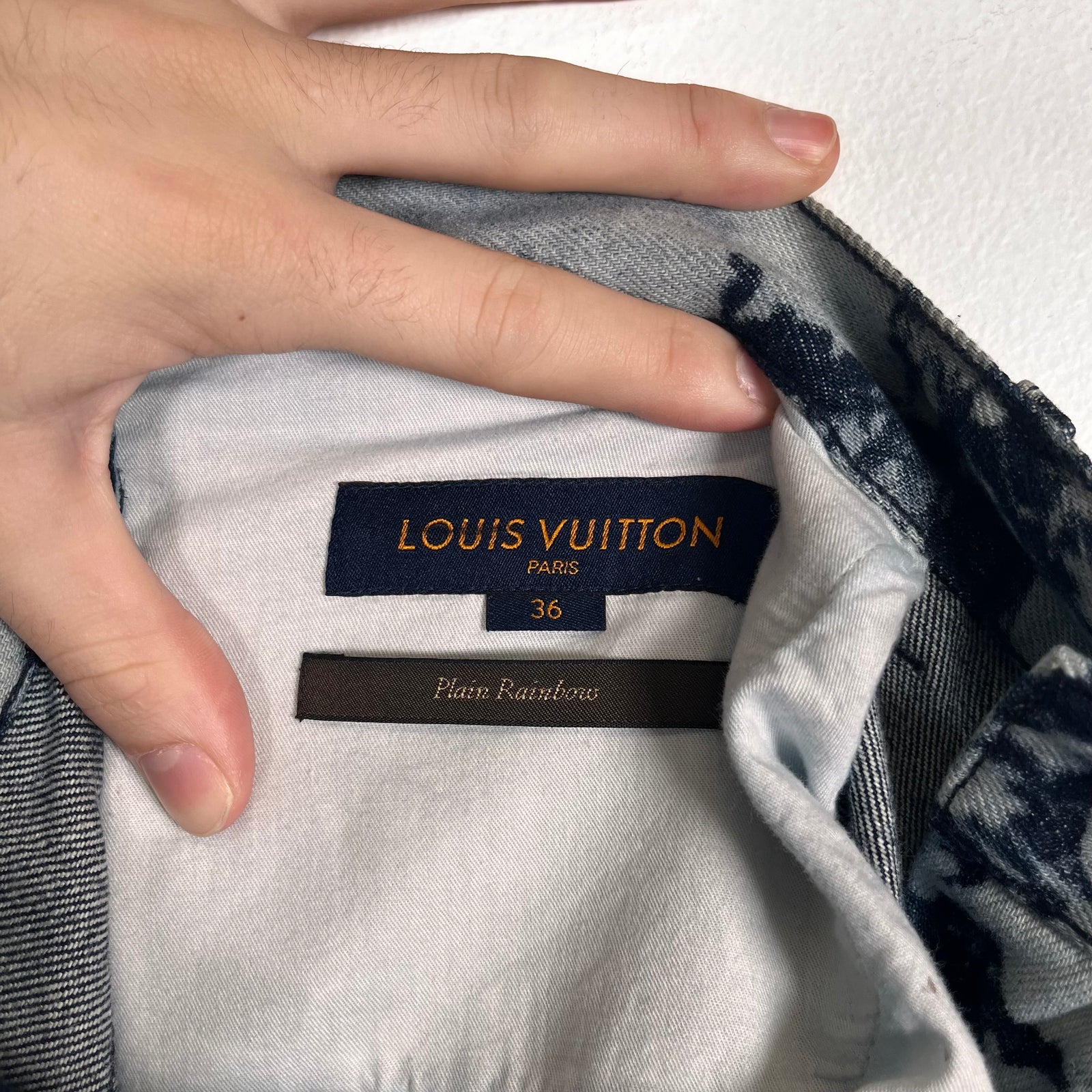 Louis Vuitton SS19 Dorothy Poppy Jeans Size 36