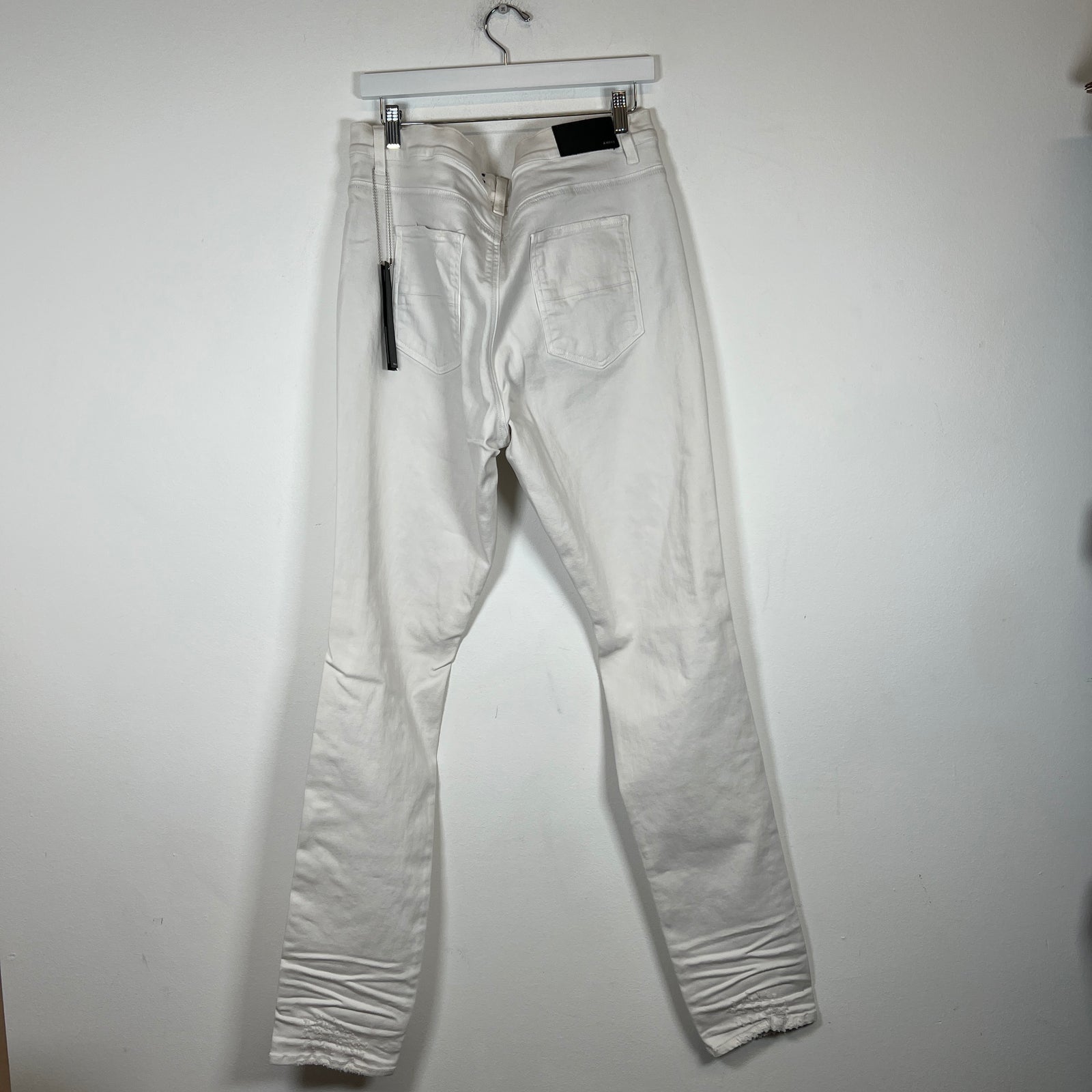 Amiri White Thrasher Jeans Size 38