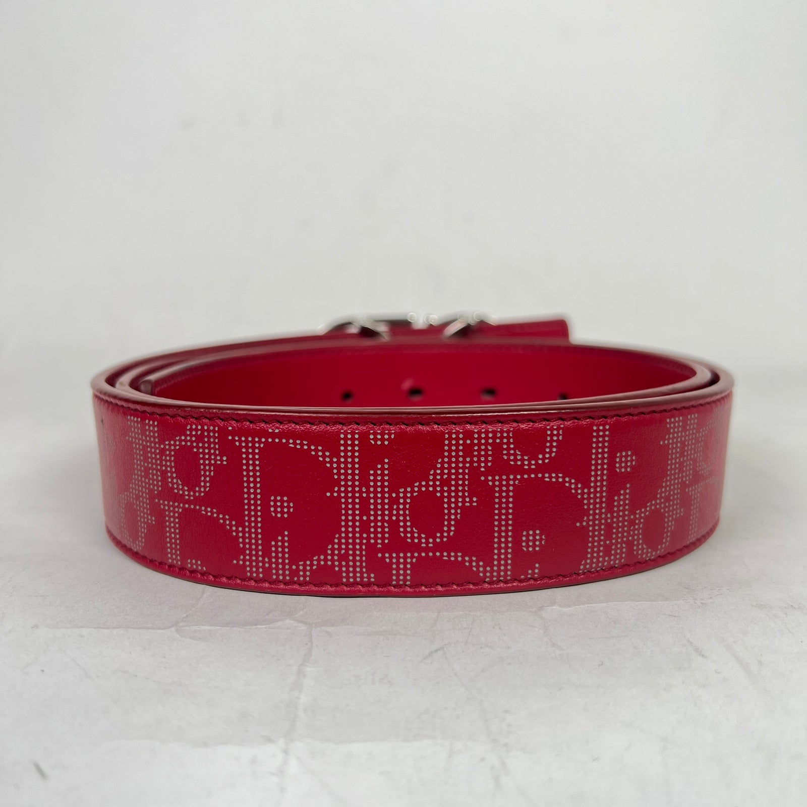 Dior CD Oblique Galaxy Reversible Belt