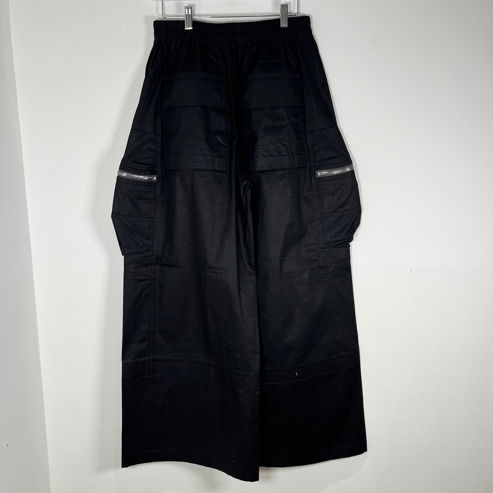 Rick Owens SS21 'Pannier' Wide Lego Cargo Pants Size 46