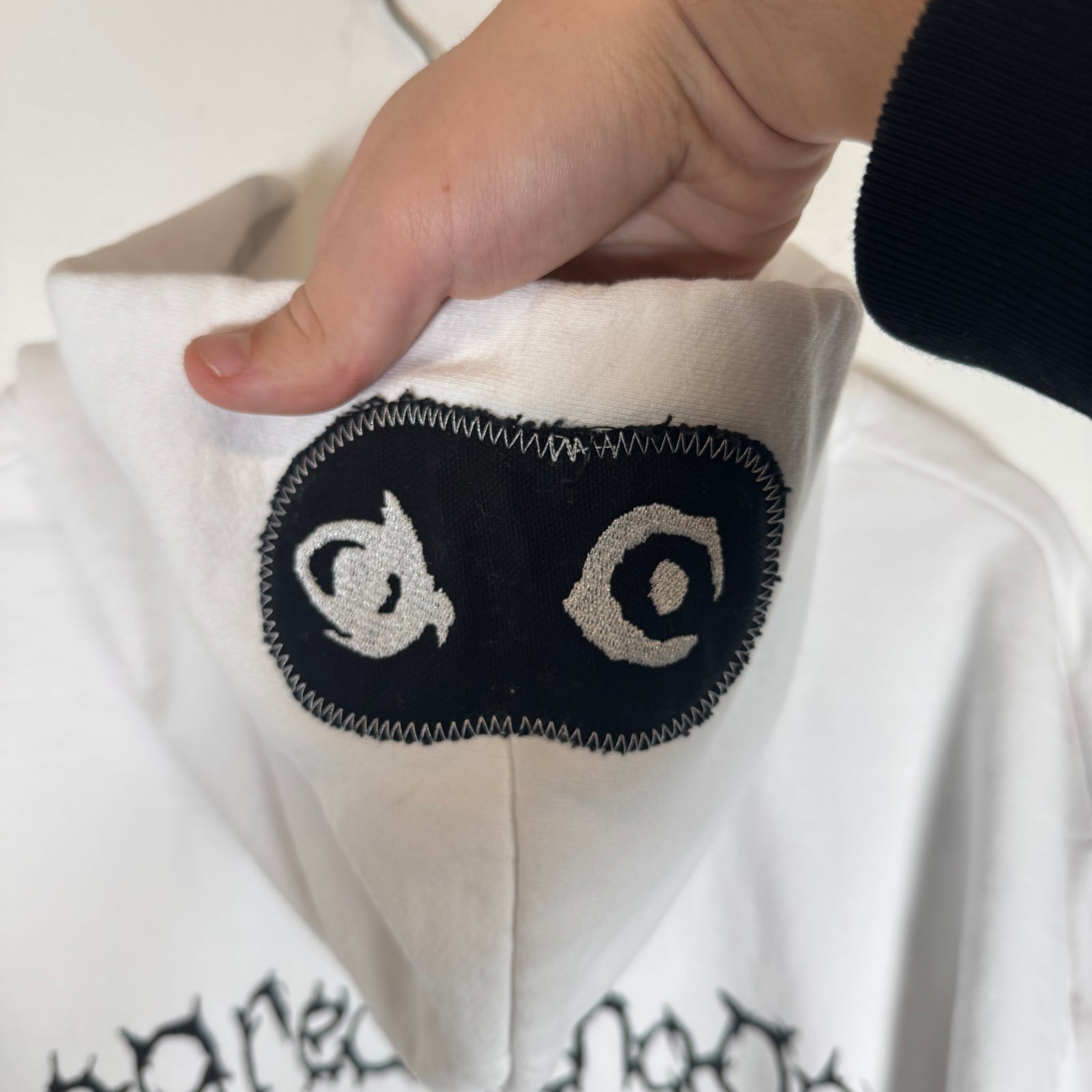 Ken Carson White A Great Chaos Hoodie Size L