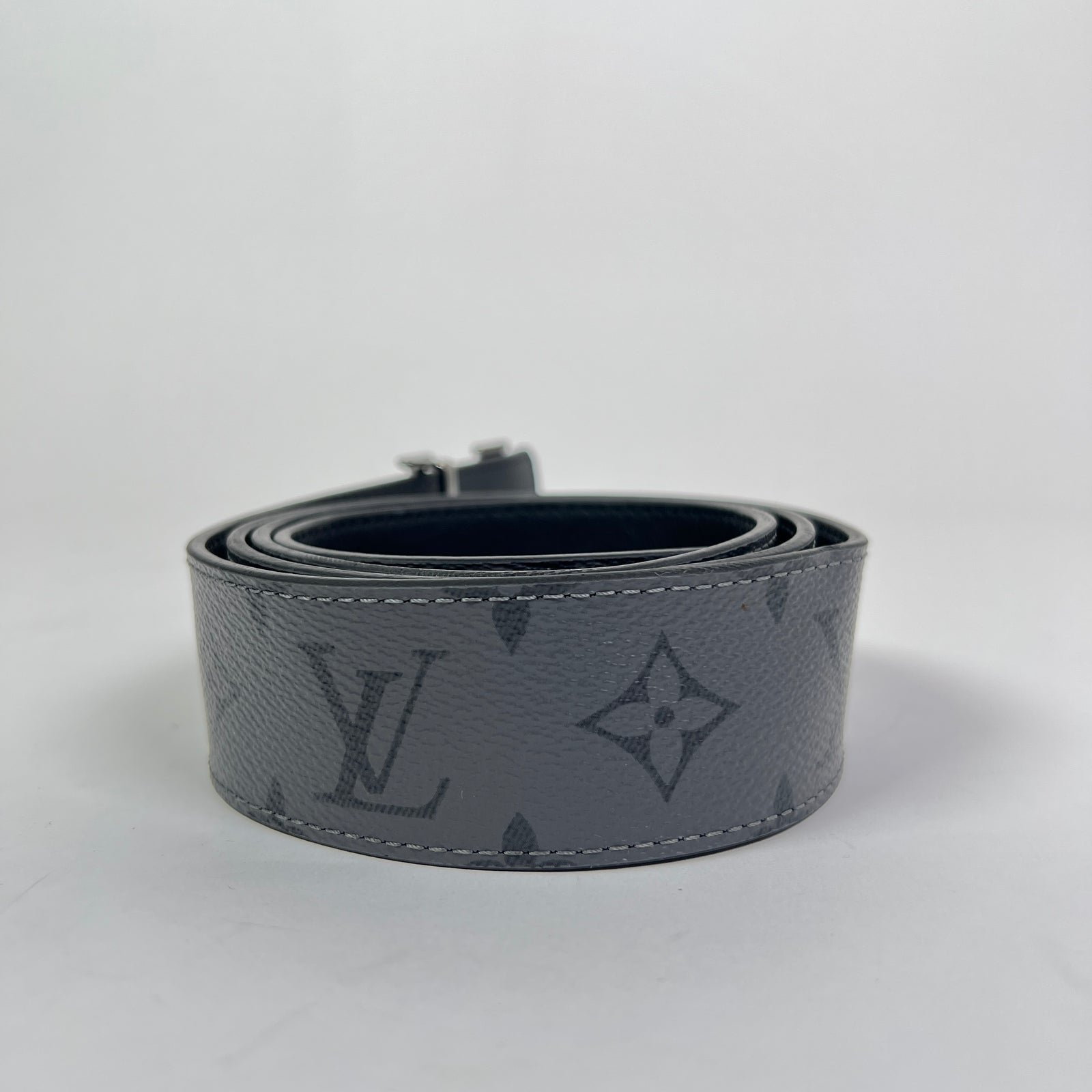 Louis Vuitton Eclipse Monogram LV Initiales Belt