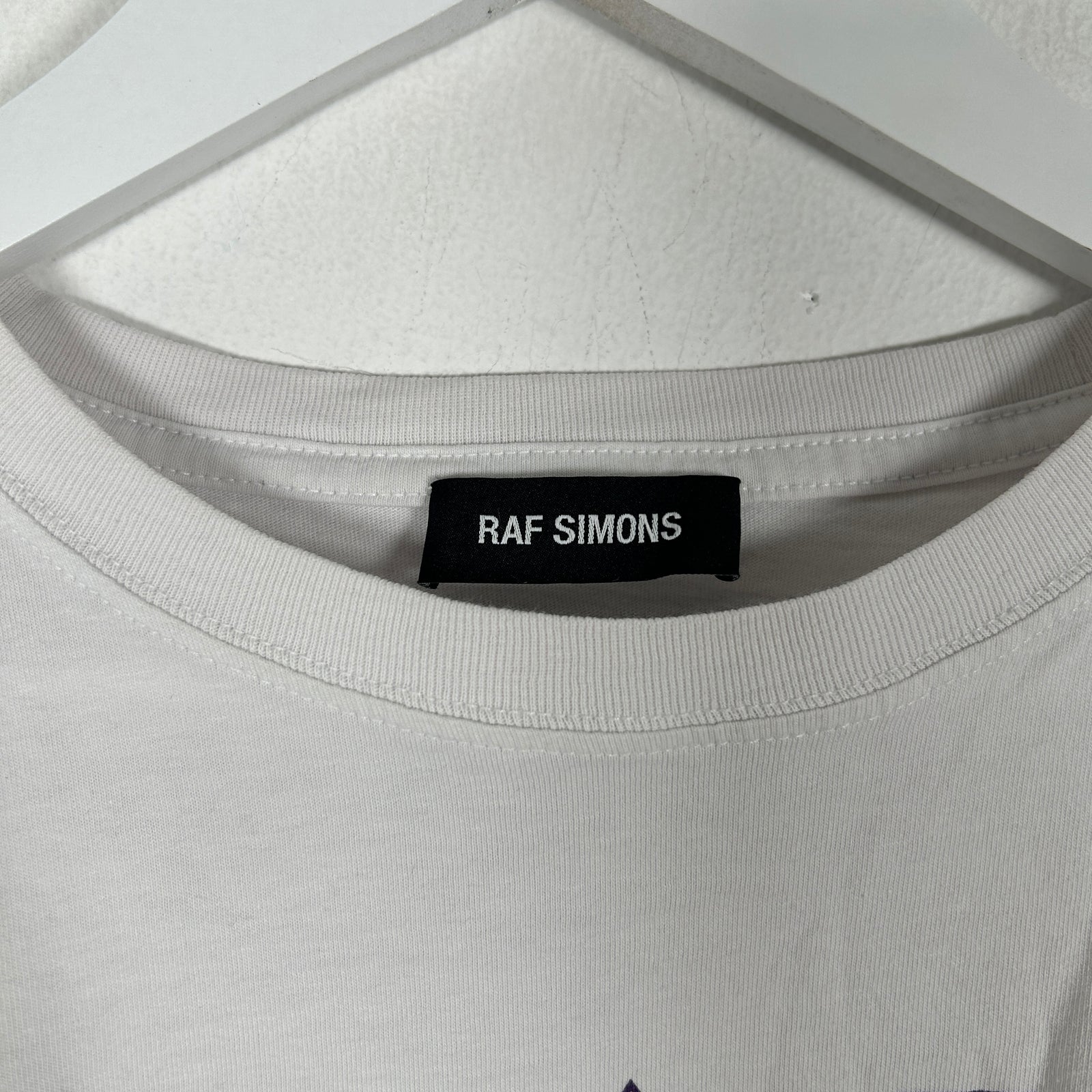 Raf Simons 'Ataraxia' Metal Logo T-Shirt Size S