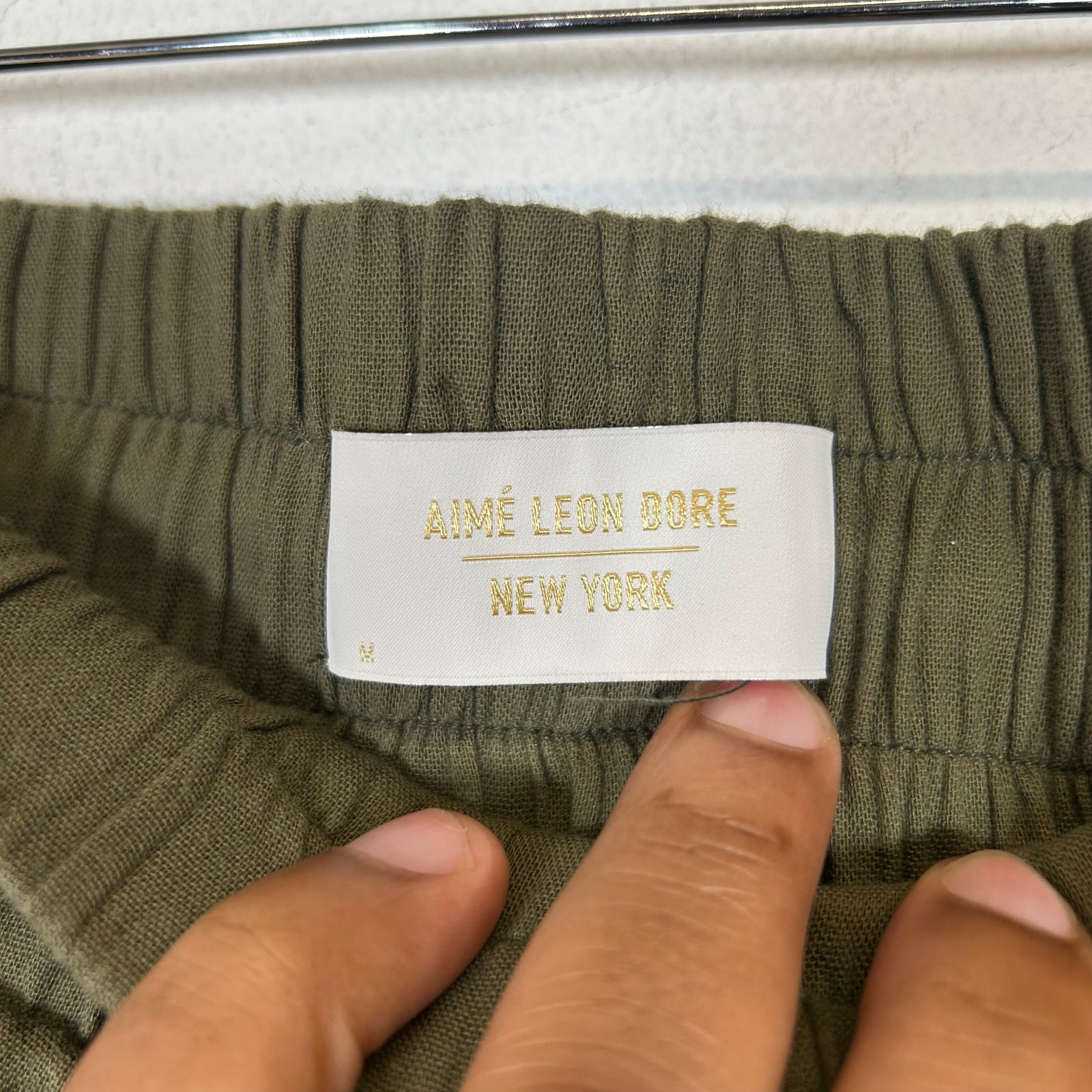 Aime Leon Dore Green Shorts Size M