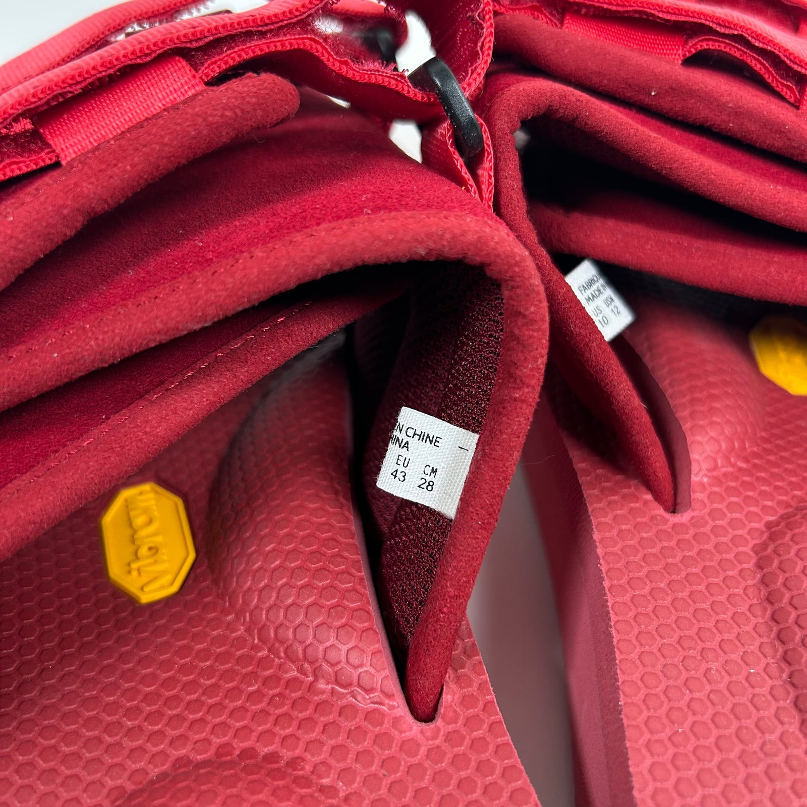 Suicoke Red Moto-VS Sandals Size 10