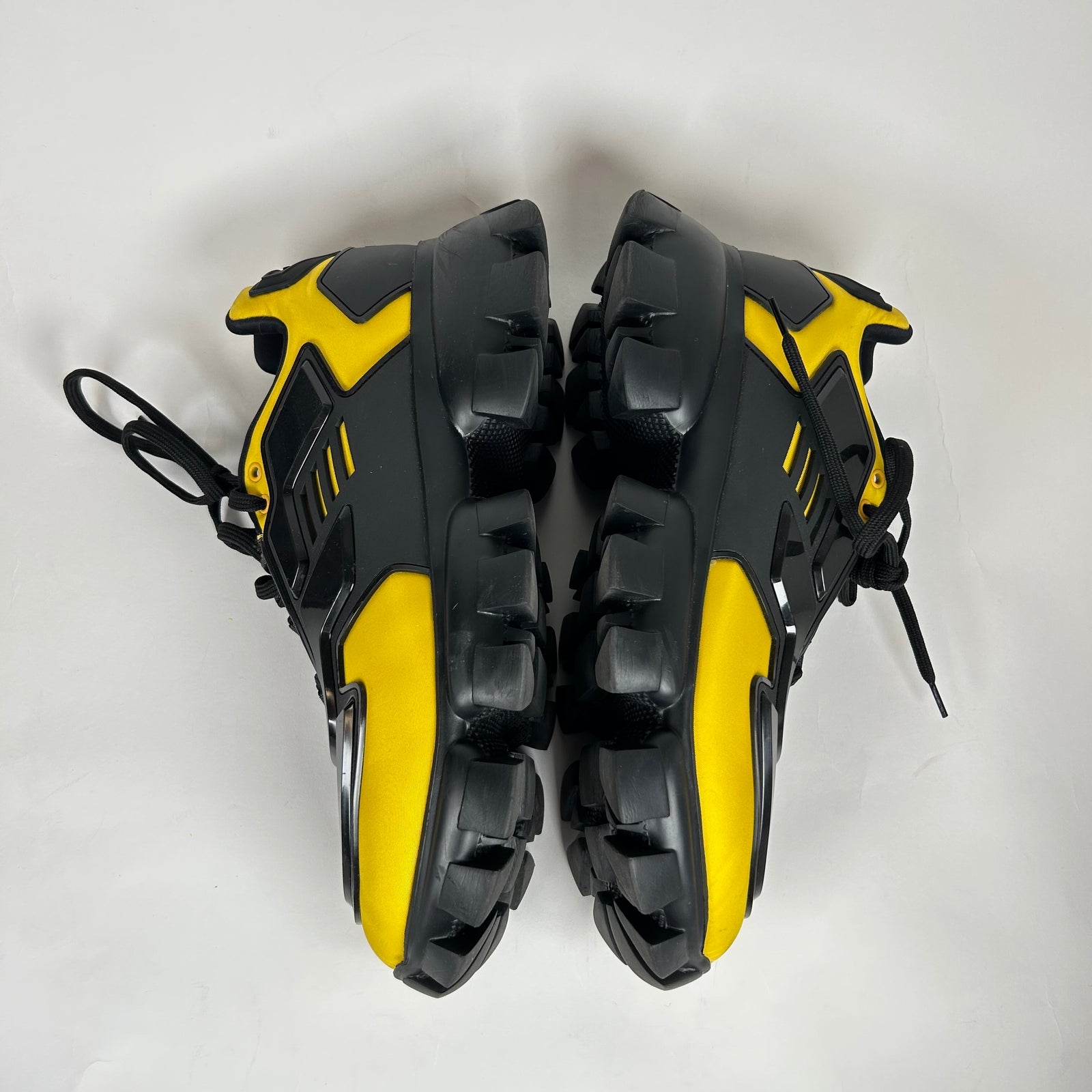 Prada Yellow Nylon Cloudbust Thunder Size 8