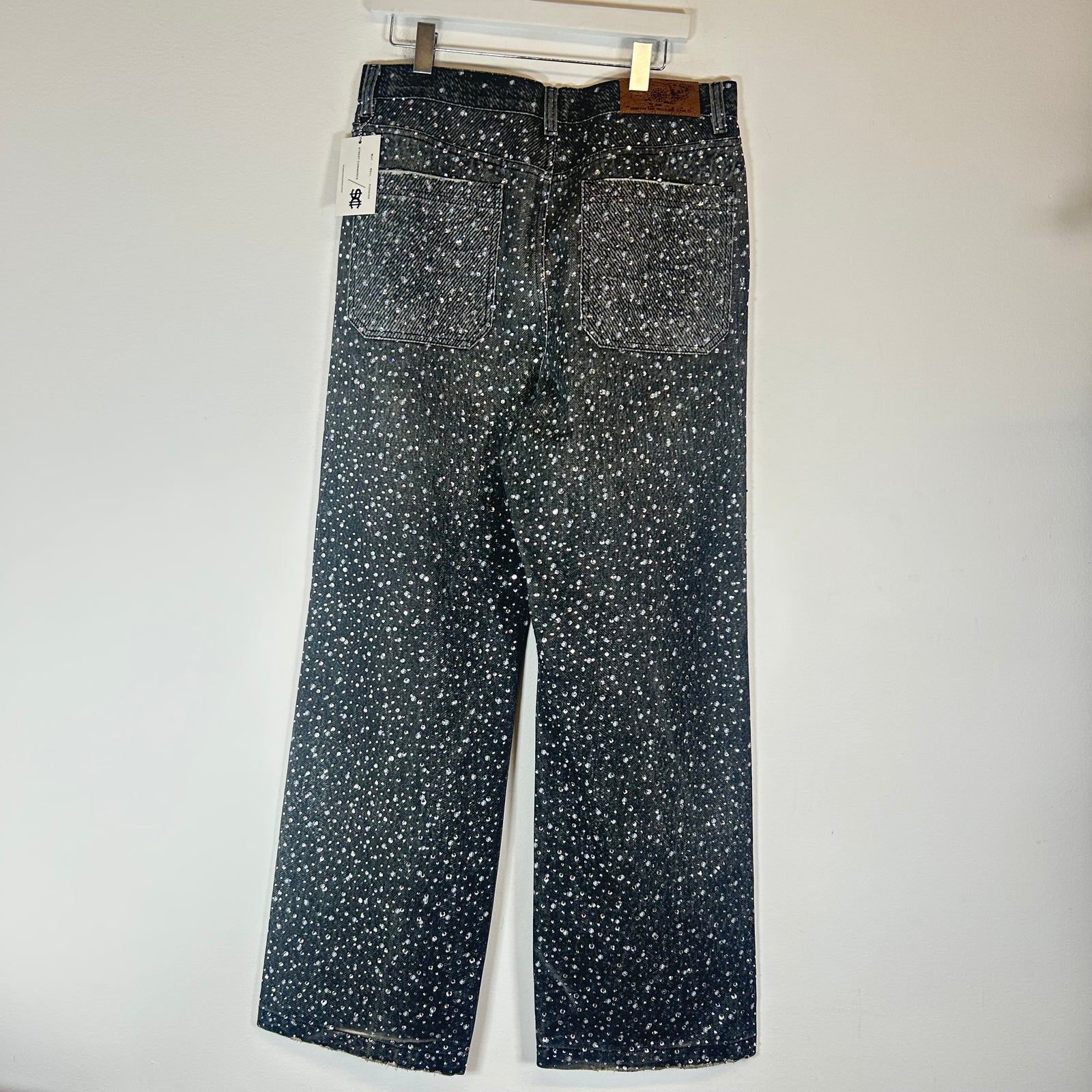 Birth Of Royal Child Black Diamond Jeans Size L