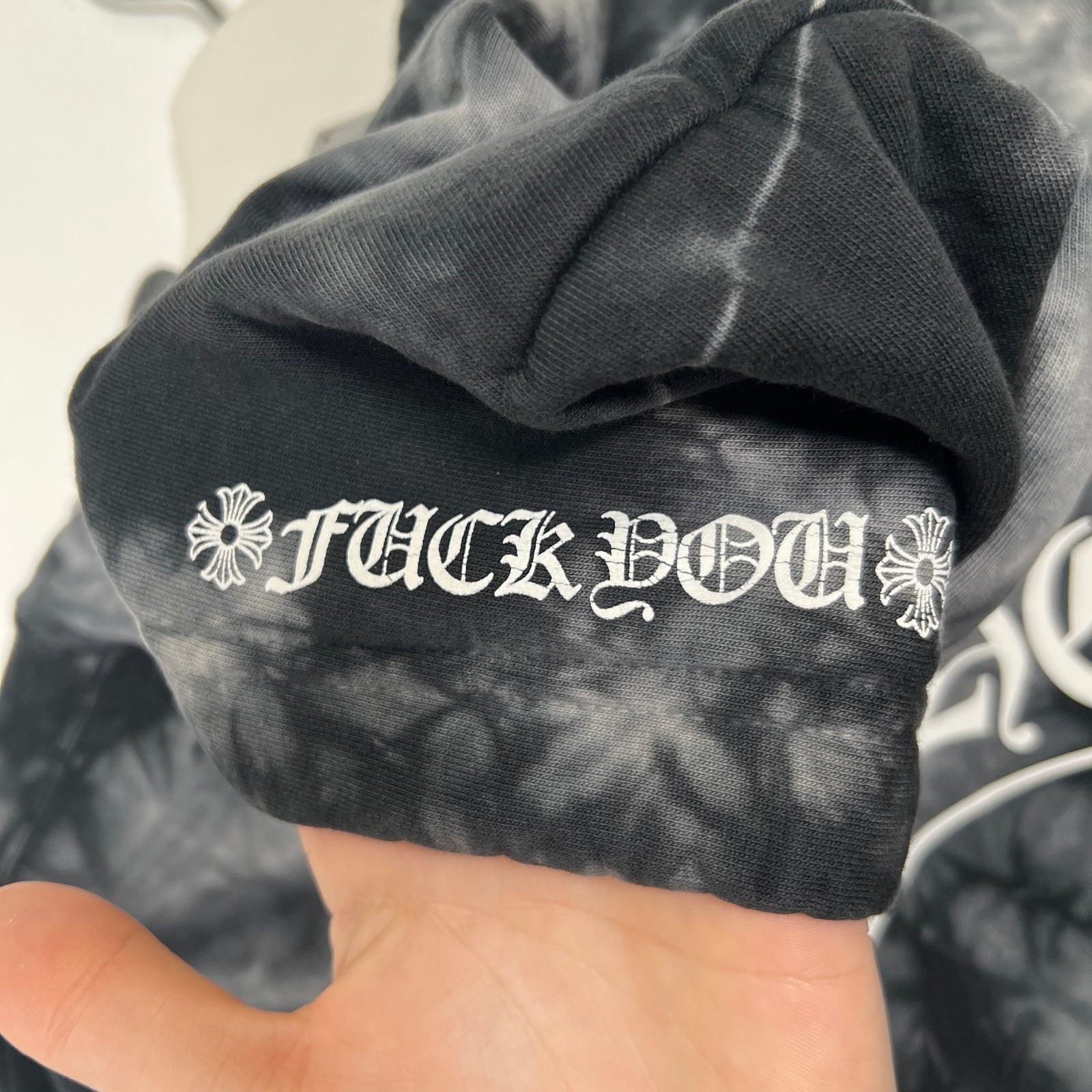 Chrome Hearts Tye Dye Hoodie Size L