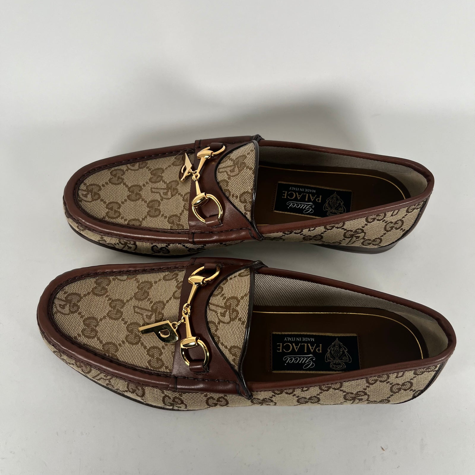 Gucci x Palace GG-P Canvas Horsebit Loafer Size 9