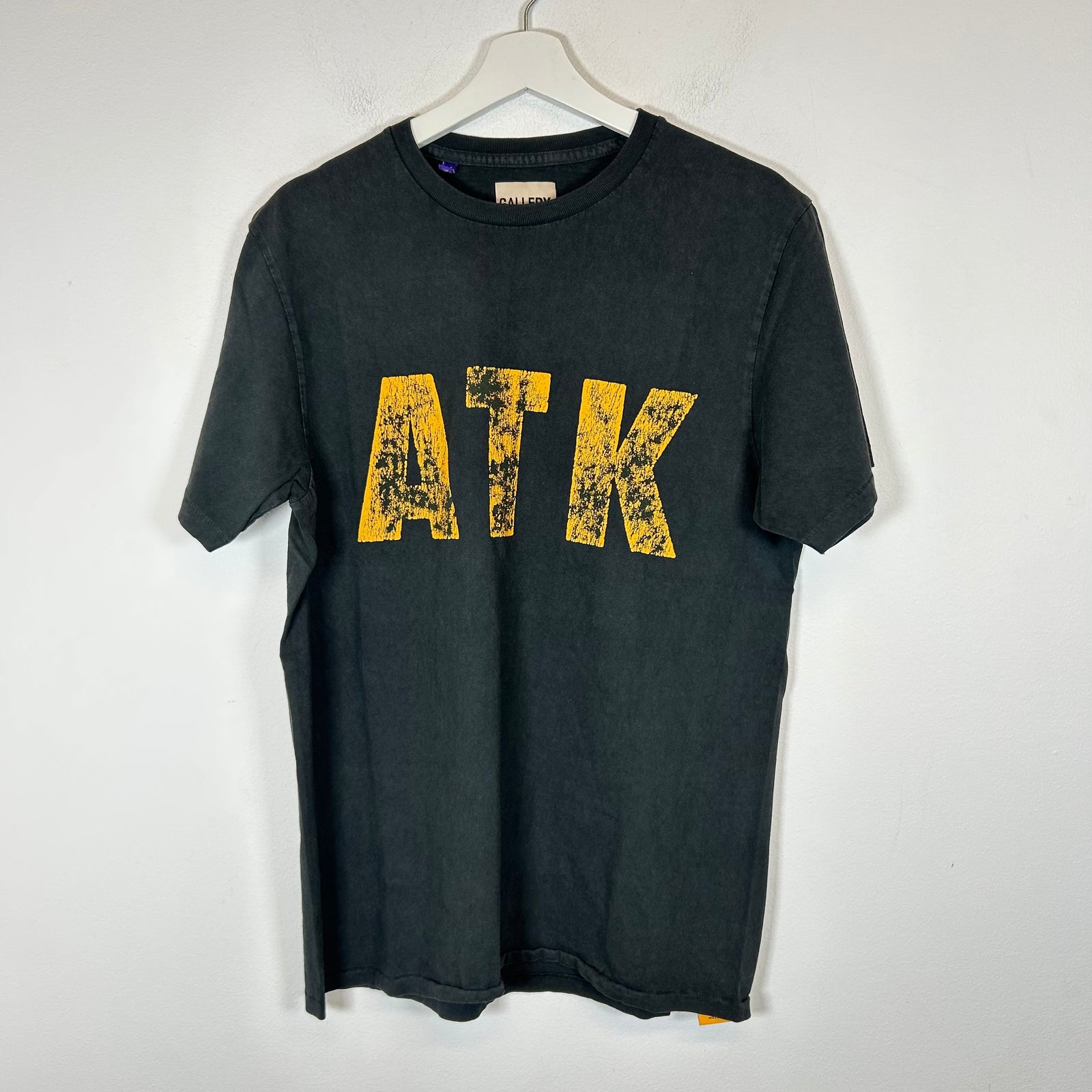 Gallery Dept Vintage Black ATK Logo T-Shirt Size M