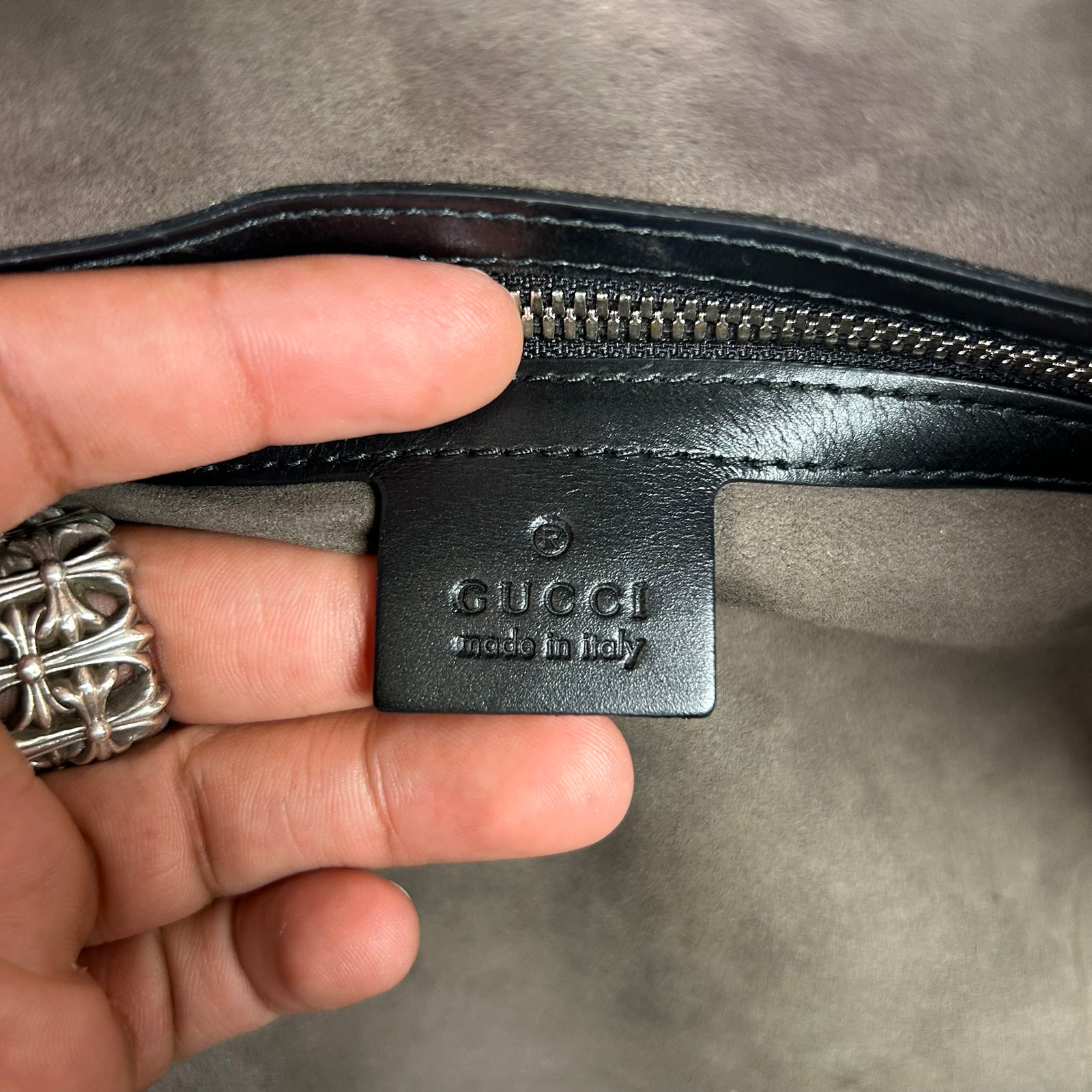 Gucci GG Supreme Blooms Medium Duffle Bag