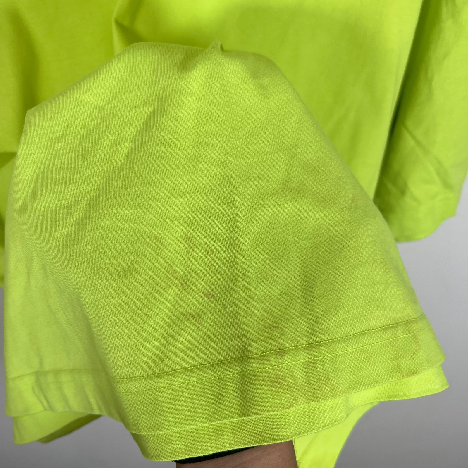 Balenciaga Neon B Spell-Out Tee Size XL