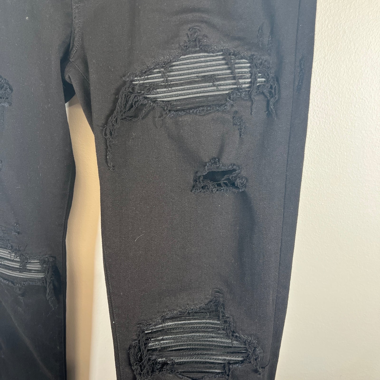 Amiri MX1 Black On Black Jeans Size 33