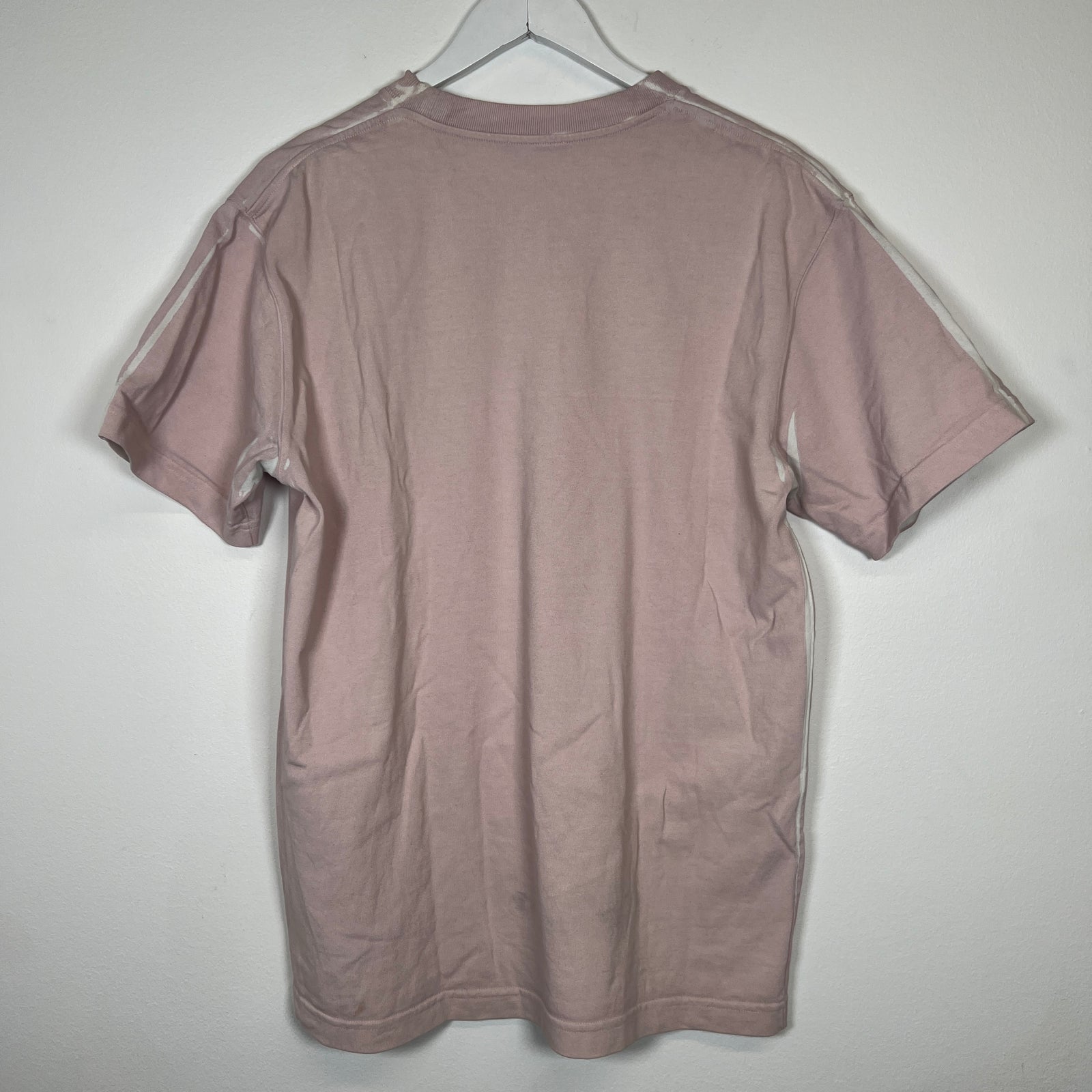 DIor Spell-out Object Dyed Pink T-Shirt Size XL