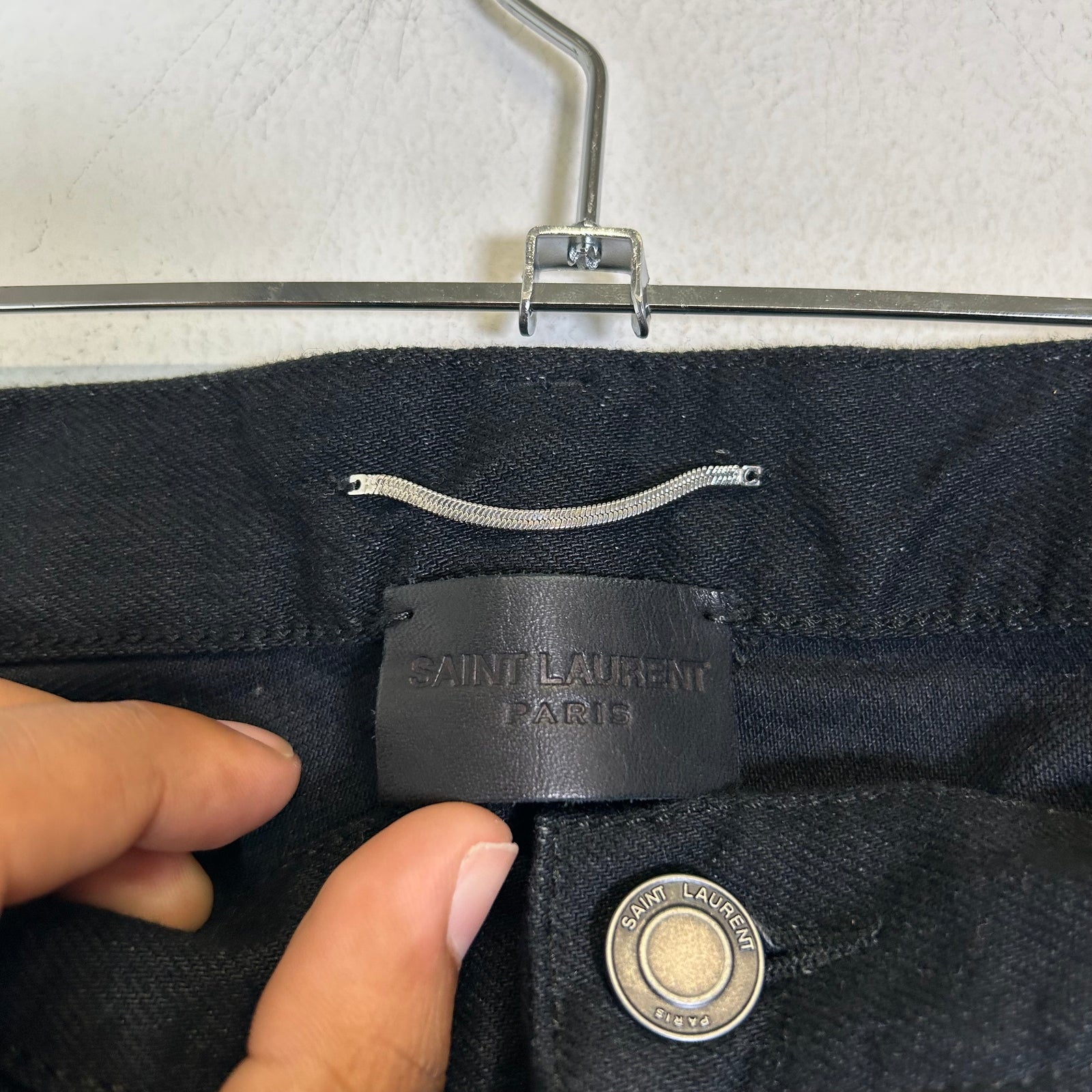 Saint Laurent Black D31 Jeans Size 33