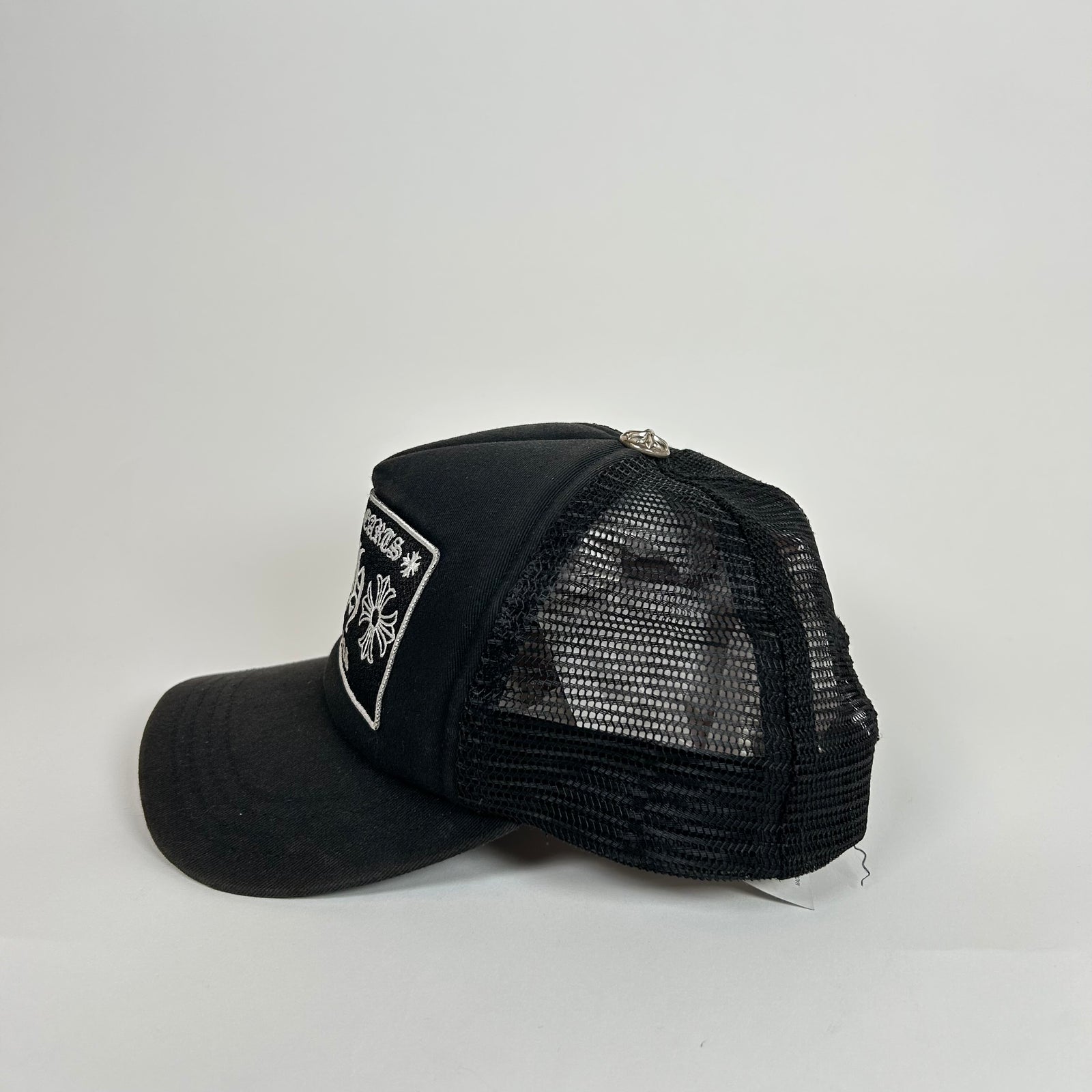 Chrome Hearts Black Las Vegas Trucker Hat