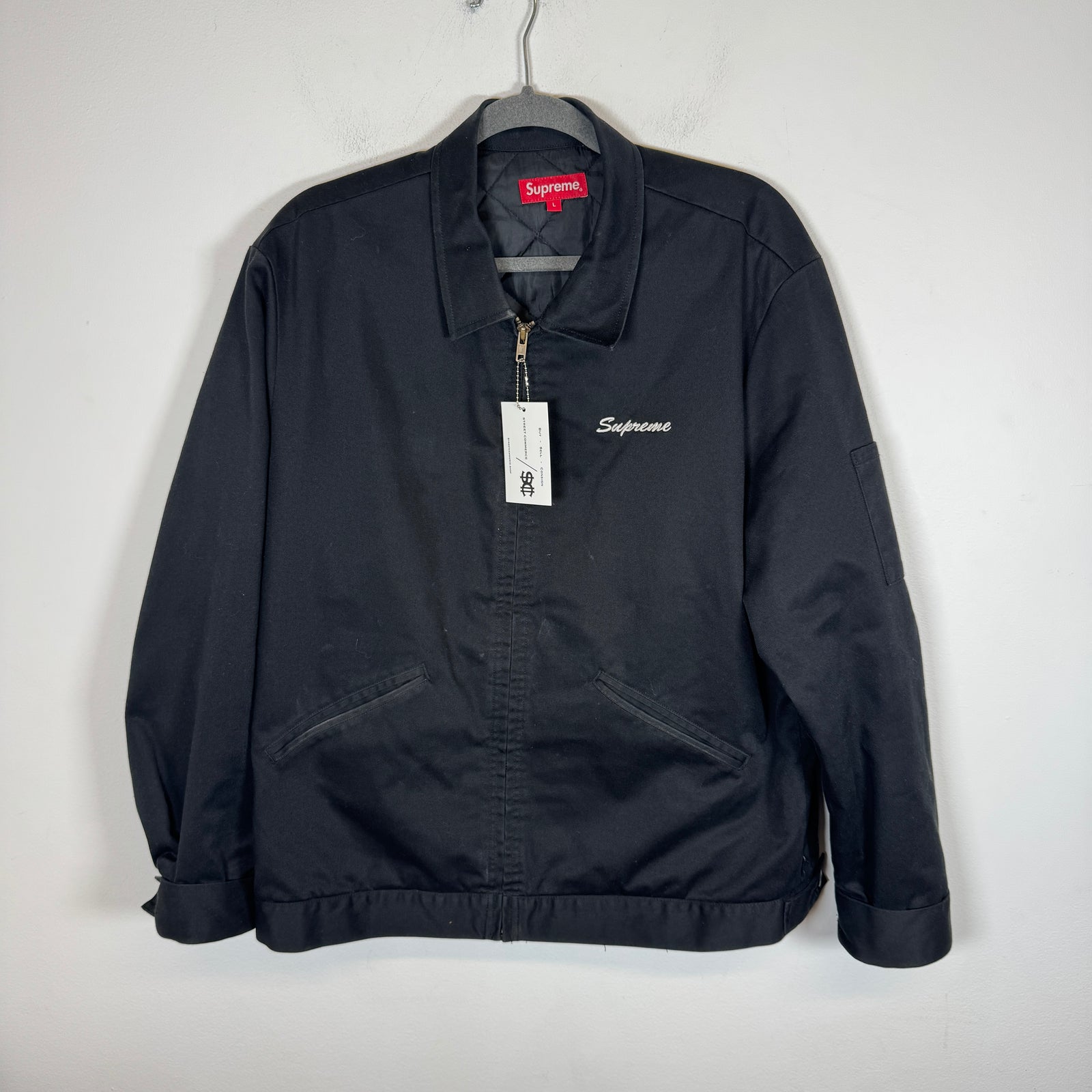 Supreme x Playboy Black Work Jacket Size L