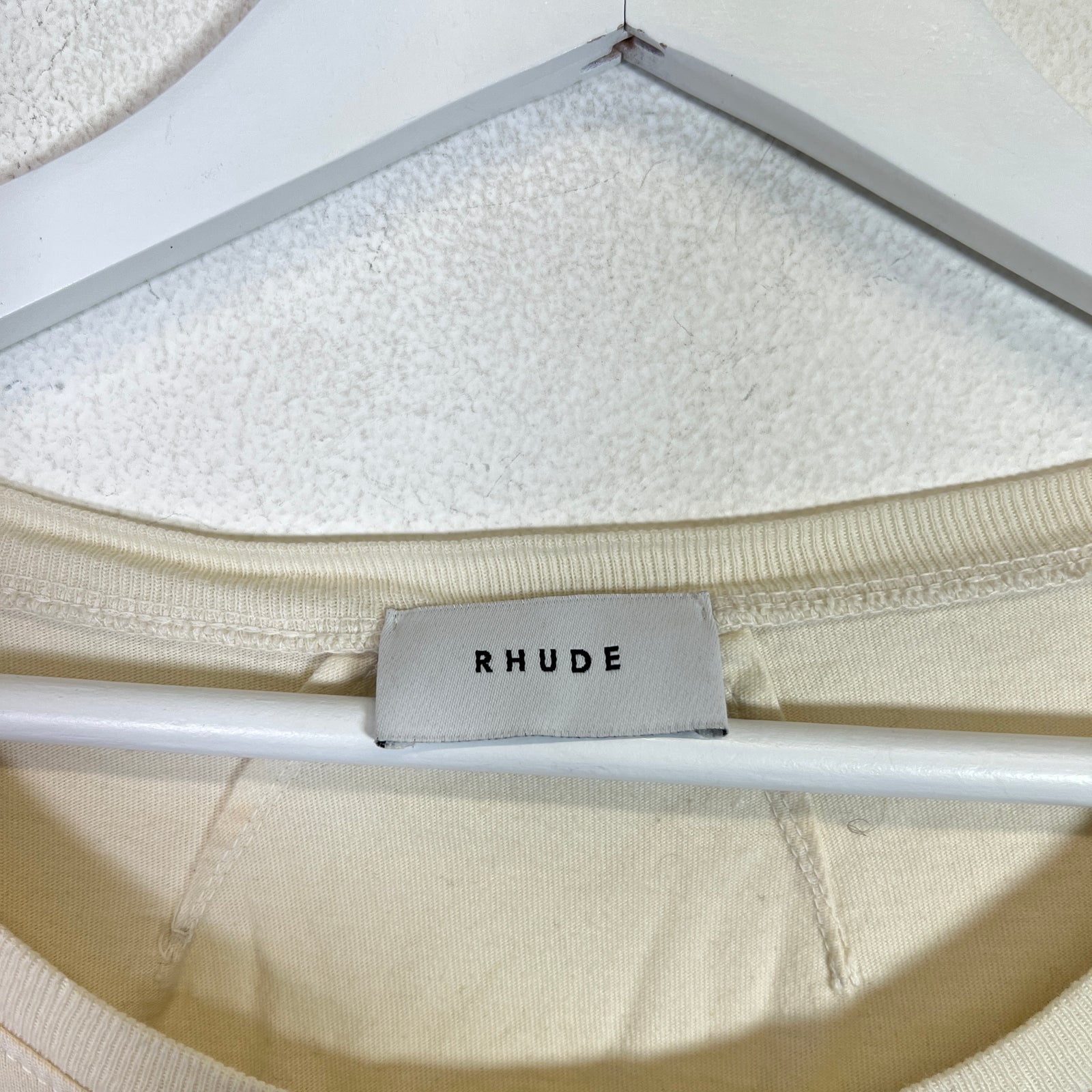 Rhude Marlboro Vertical Logo Pocket T-Shirt