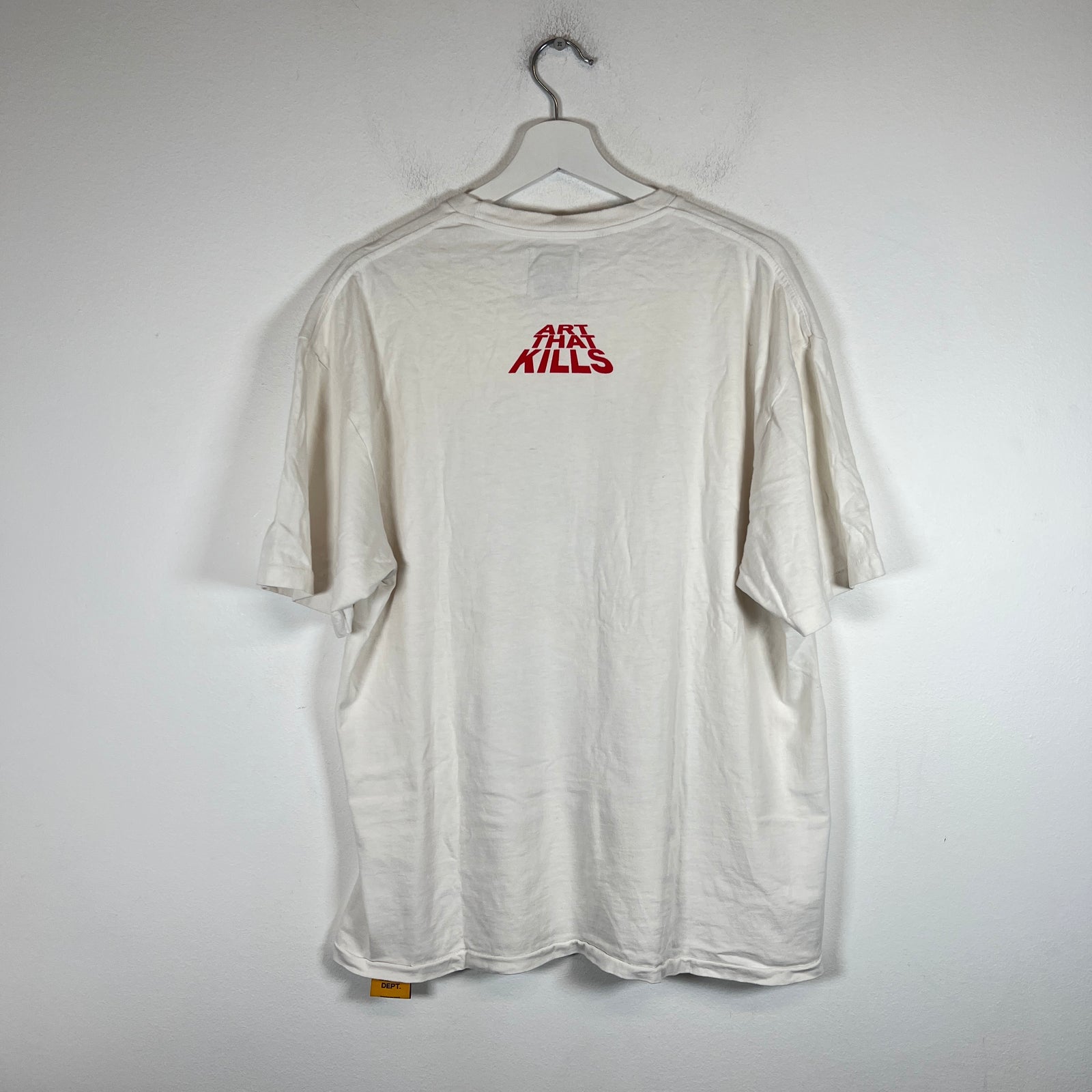 Gallery Dept White 'You Are Late' T-Shirt Size M
