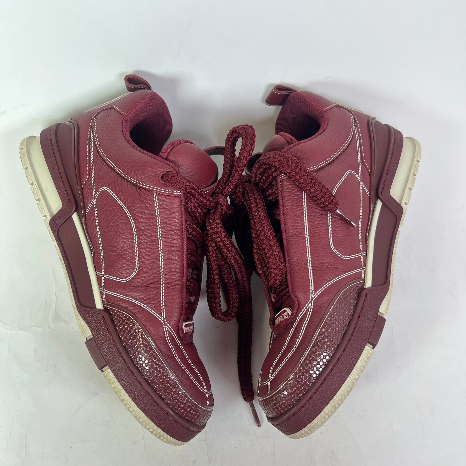Louis Vuitton Burgundy Skate Sneaker