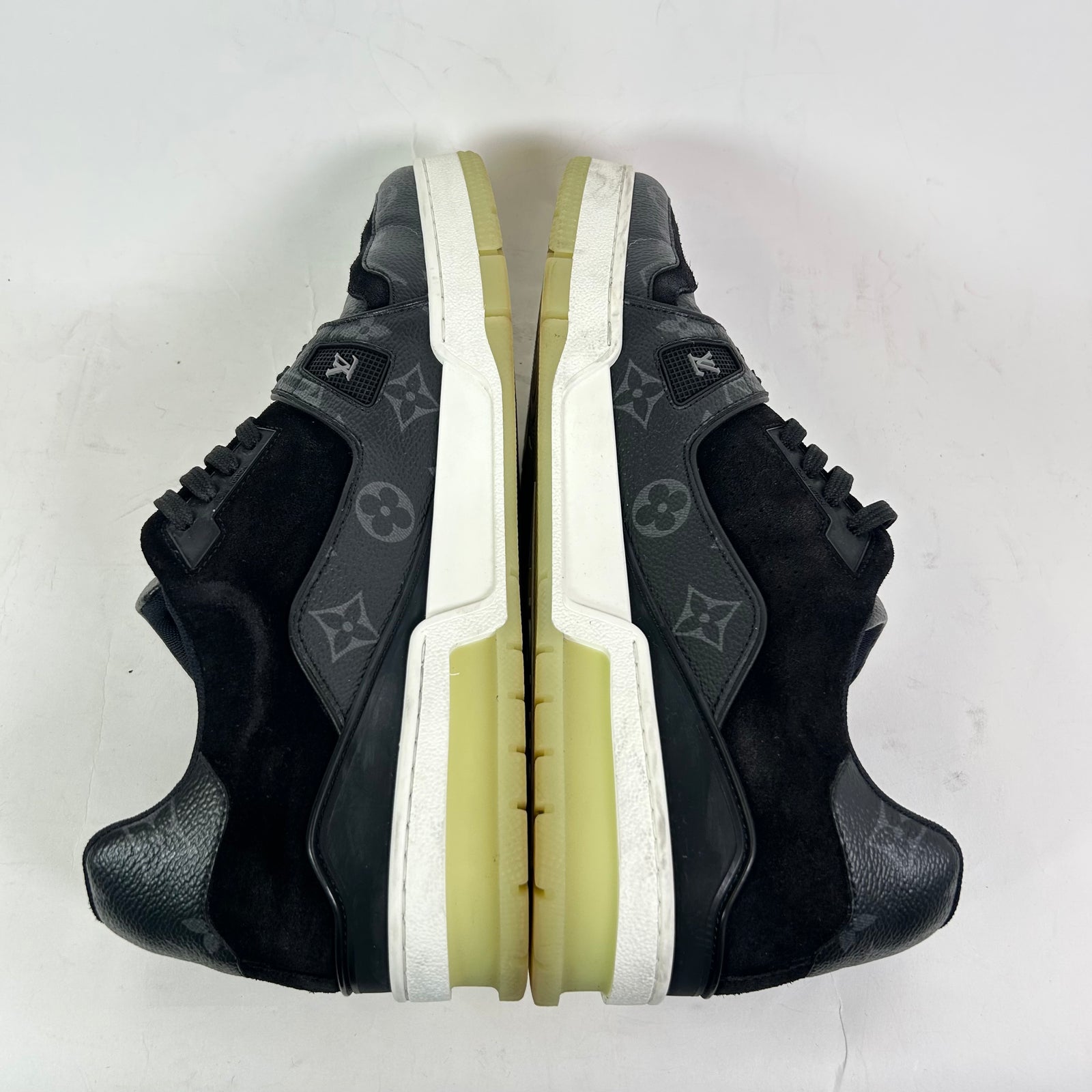 Louis Vuitton Black Monogram Trainer Size LV 9