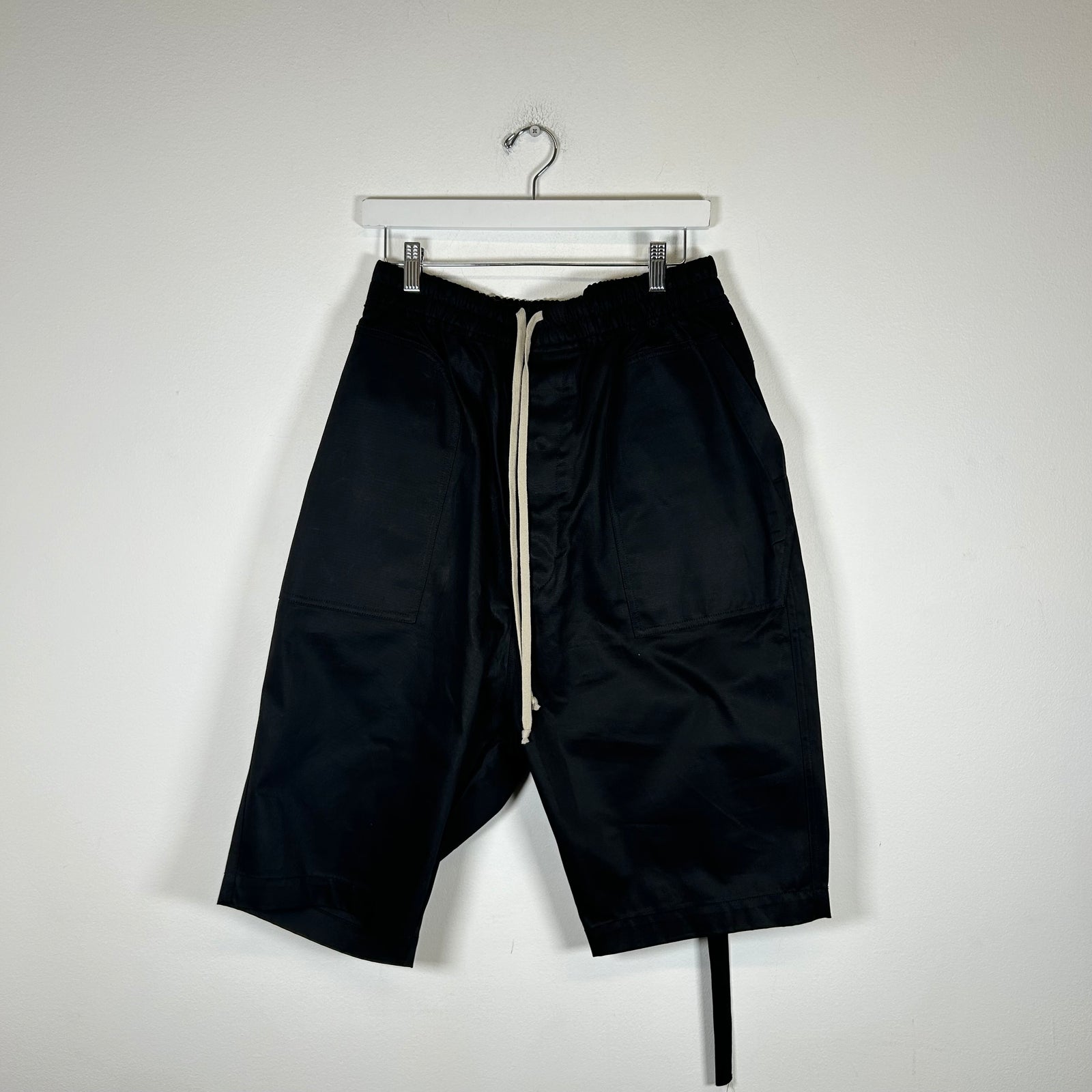 Rick Owens Drkshdw Black Bela Pod Shorts Size M