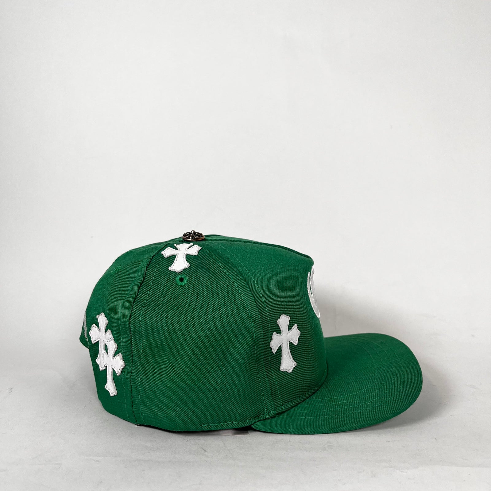 Chrome Hearts Green Cross Patch Panel Cap