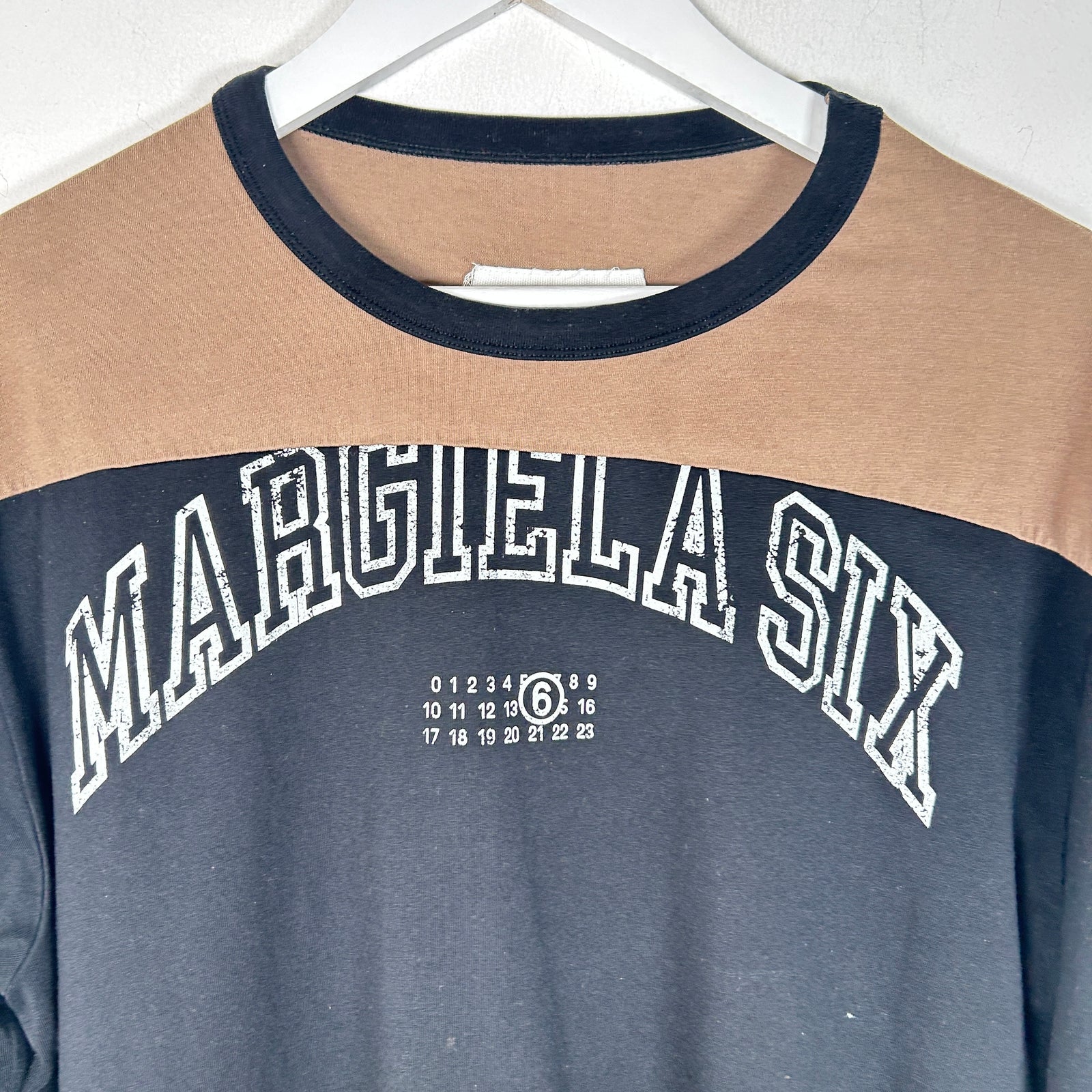 Maison Margiela Six Colorblock Longsleeve Size L