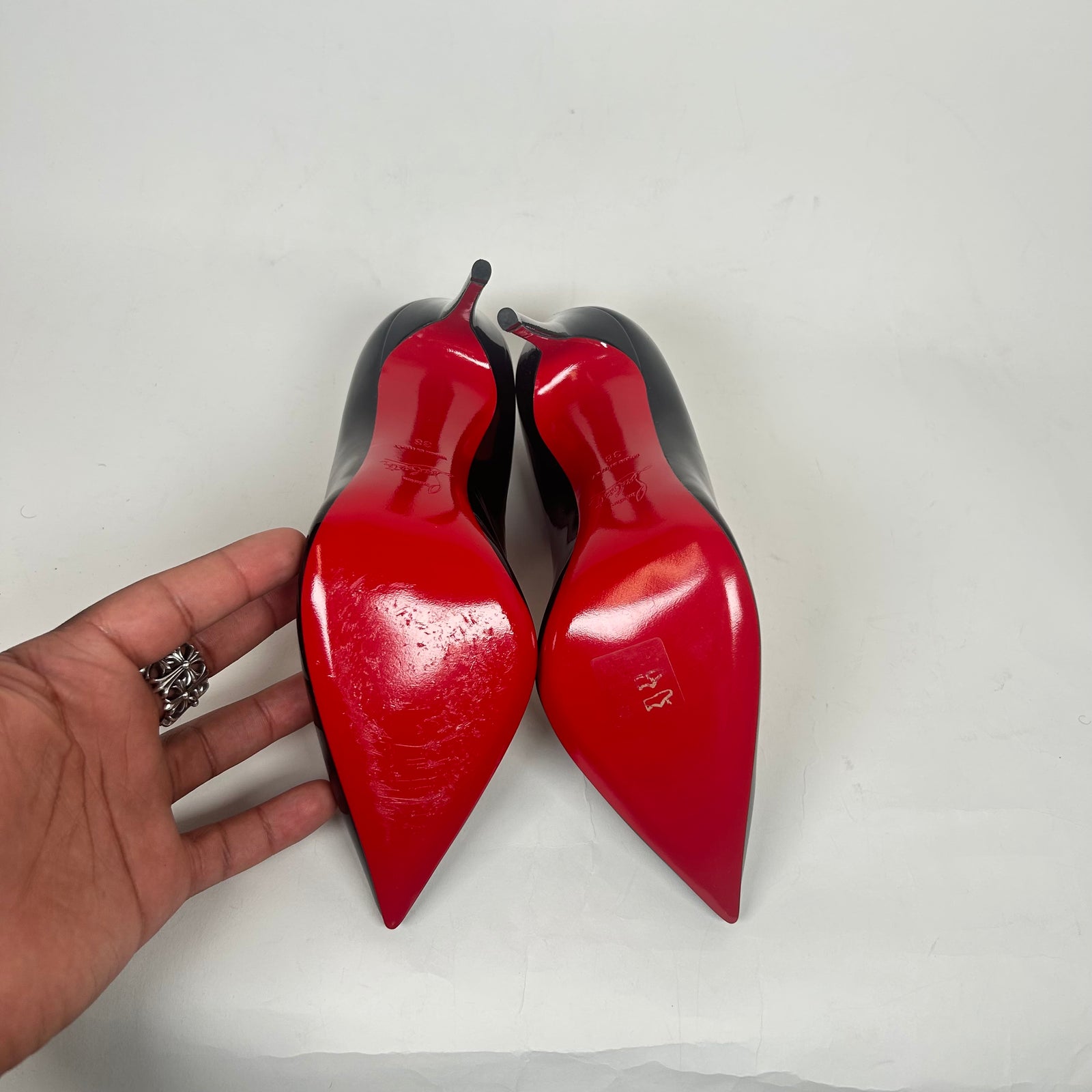 Christian Louboutin Black Heels Size 38